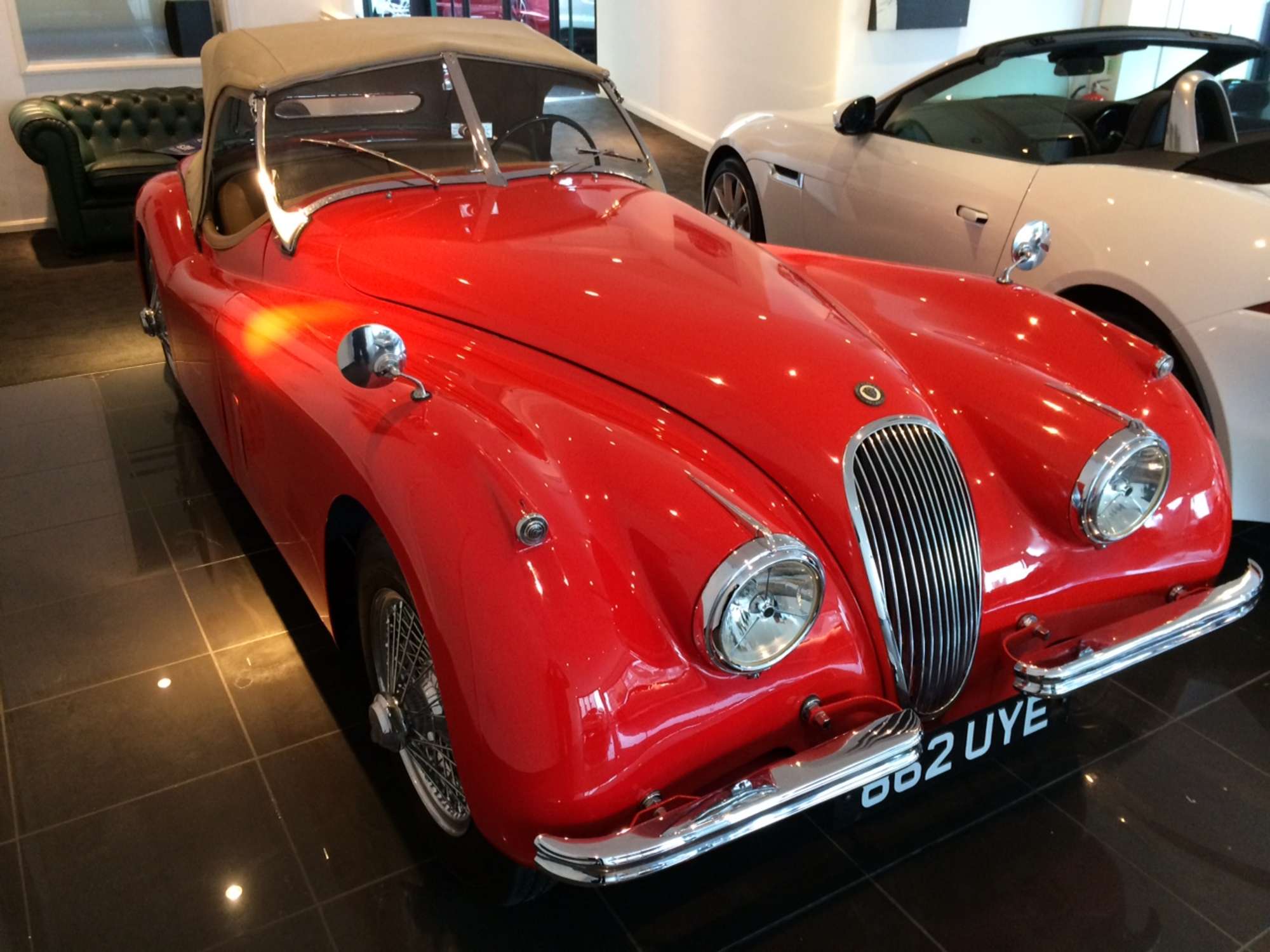 1954 Jaguar XK120 3.4 Special Equipment Roadster-Sold