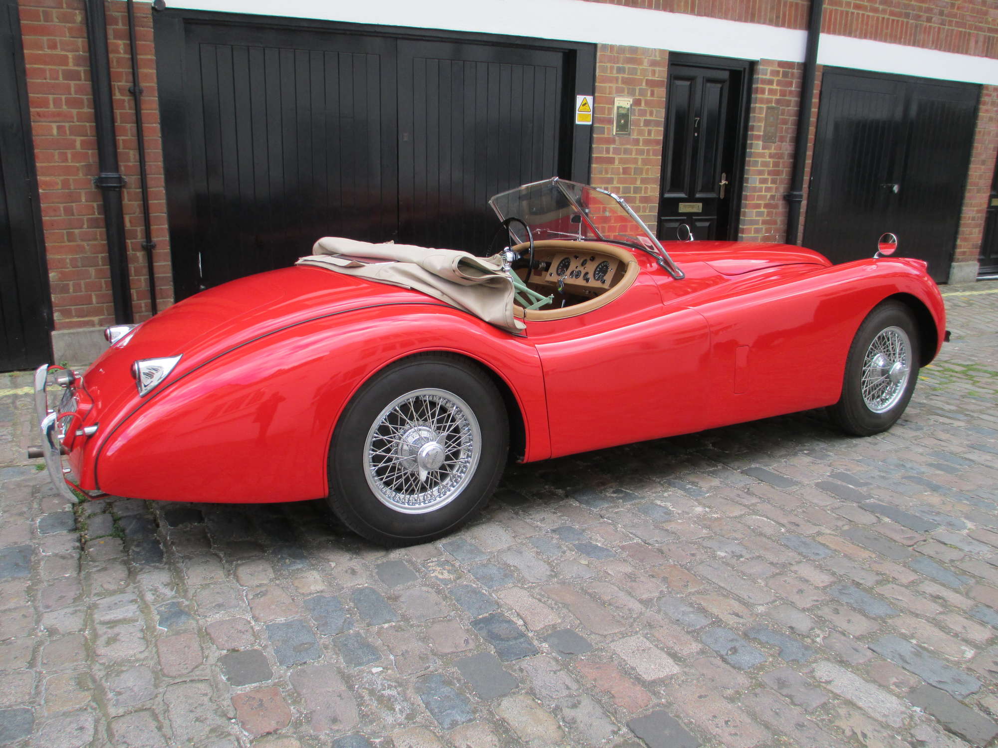 1954 Jaguar XK120 3.4 Special Equipment Roadster-Sold