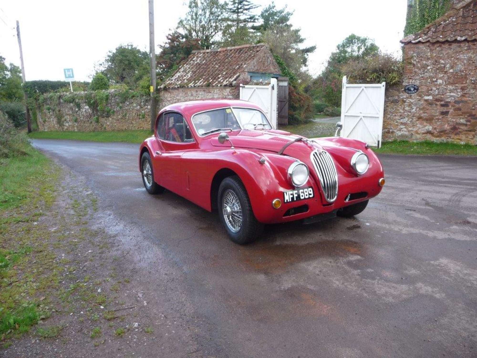 1955 Jaguar XK140 FHC-Auction Lot