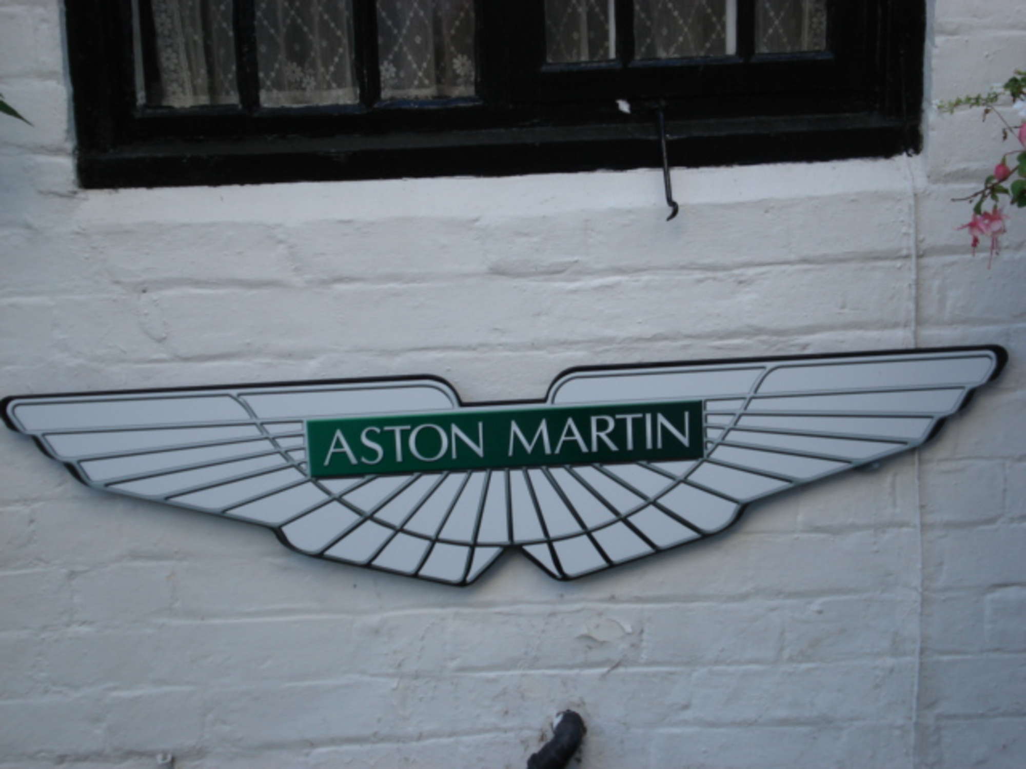 Aston Martin wall hanging sign-Sold