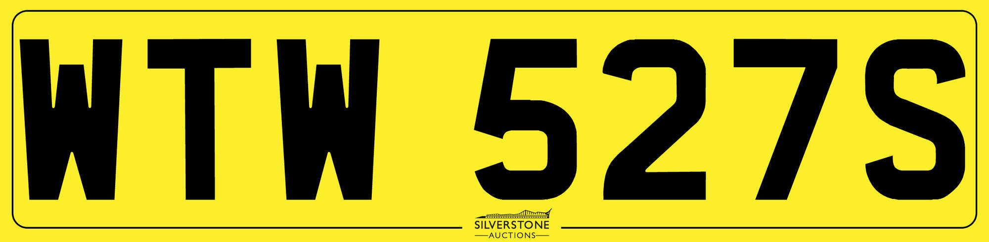 'WTW 527S' Registration number-Auction Lot