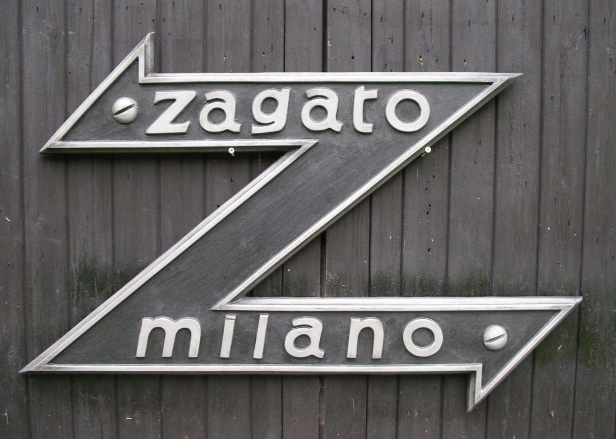 Carrozzaria Zagato badge-Sold