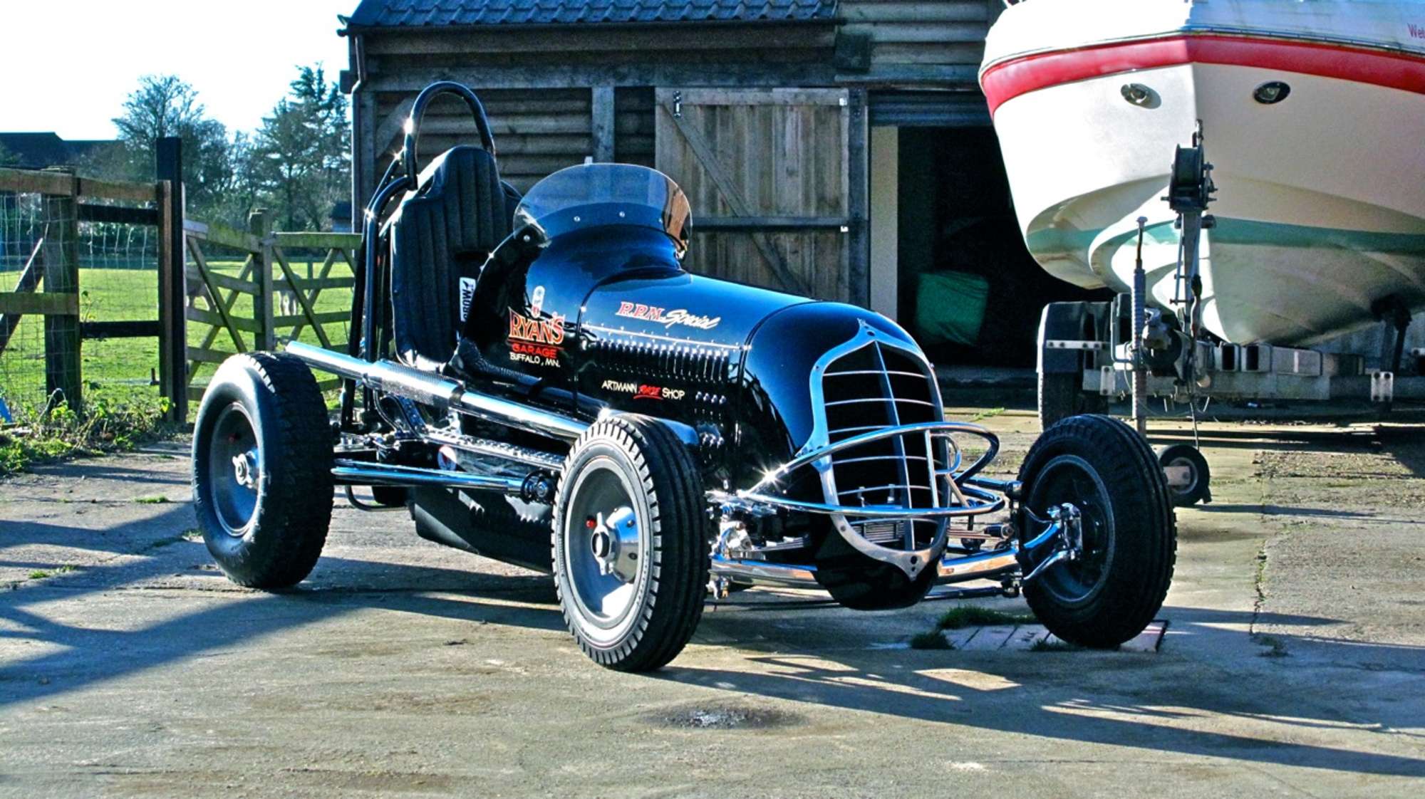 1946 V8-60 Midget Racing Car-Sold