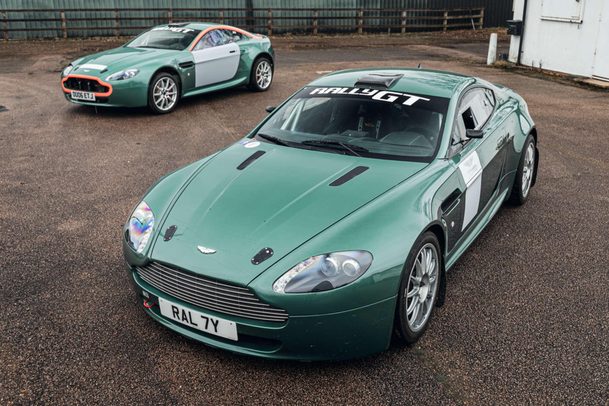 2 X Aston Martin Rally GT cars & spares package   -Sold