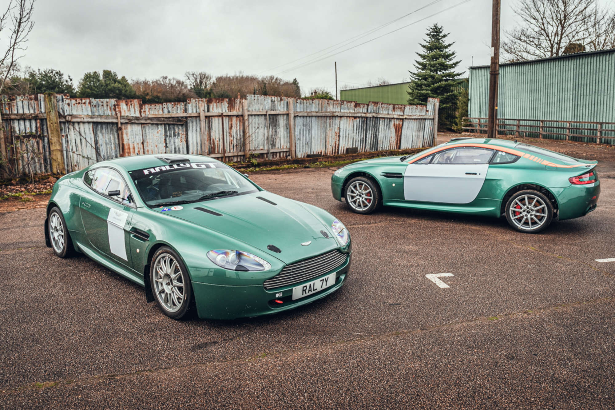 2 X Aston Martin Rally GT cars & spares package   -Sold