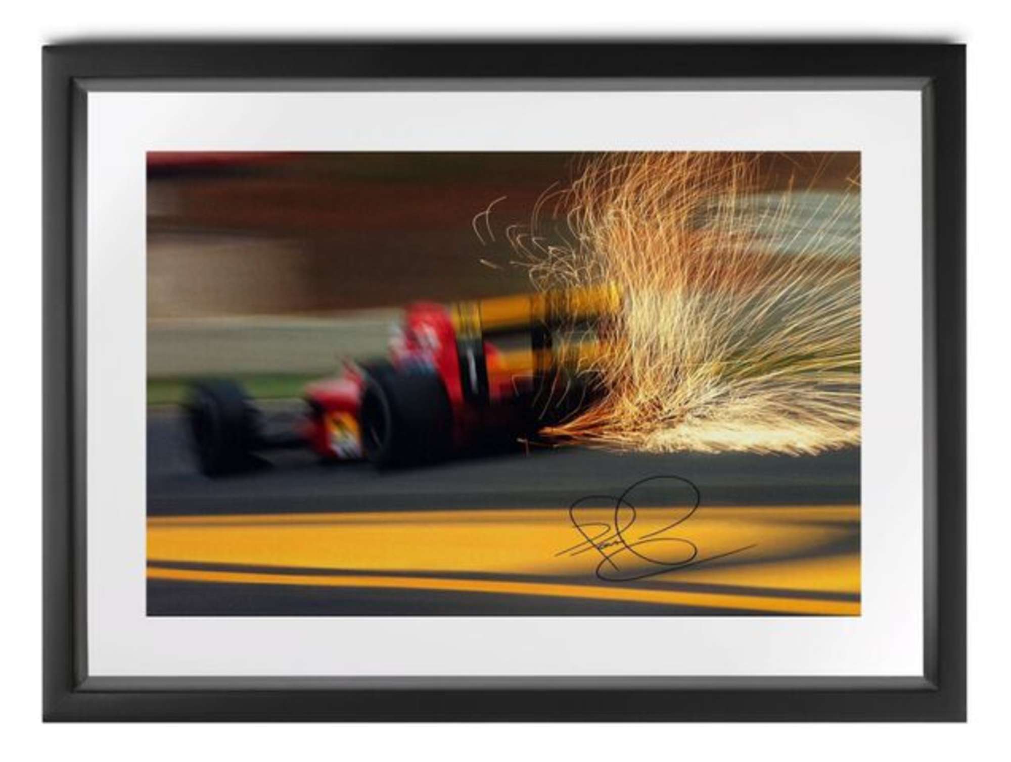 Nigel Mansell signed, 'Sparks'-Sold