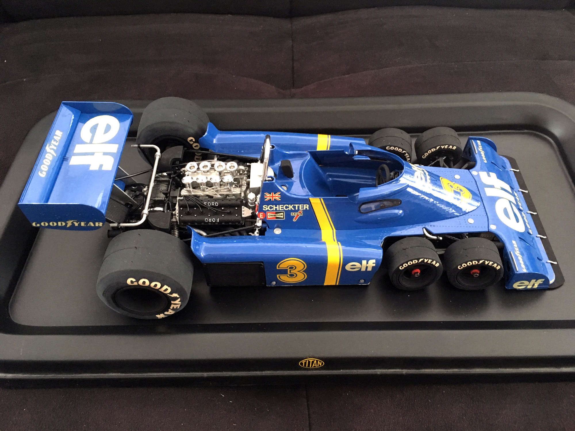 1/12 scale Six-Wheel Tyrrell P34.-Sold