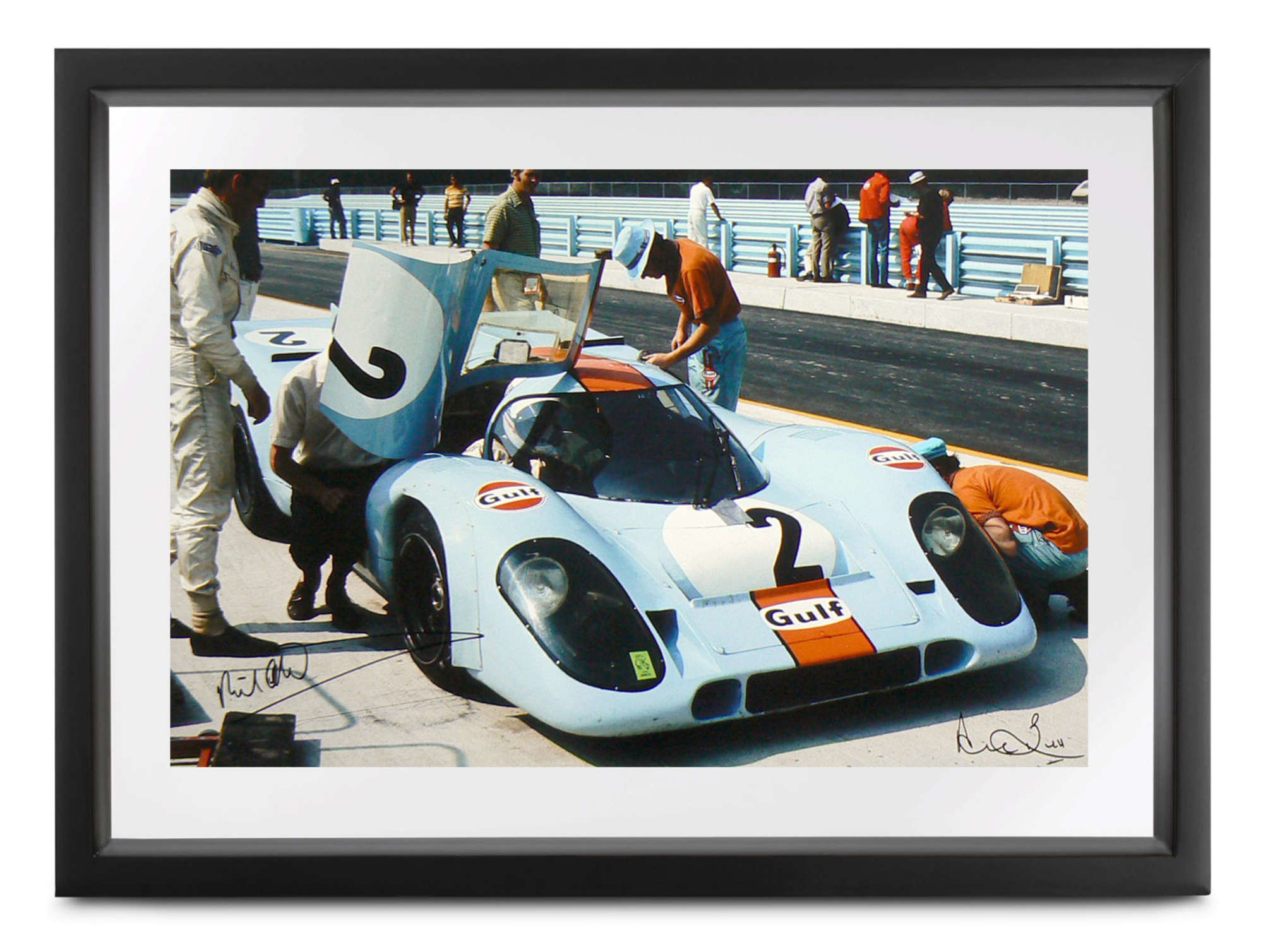  Porsche 917 signed Derek Bell and Richard Attwood-Sold