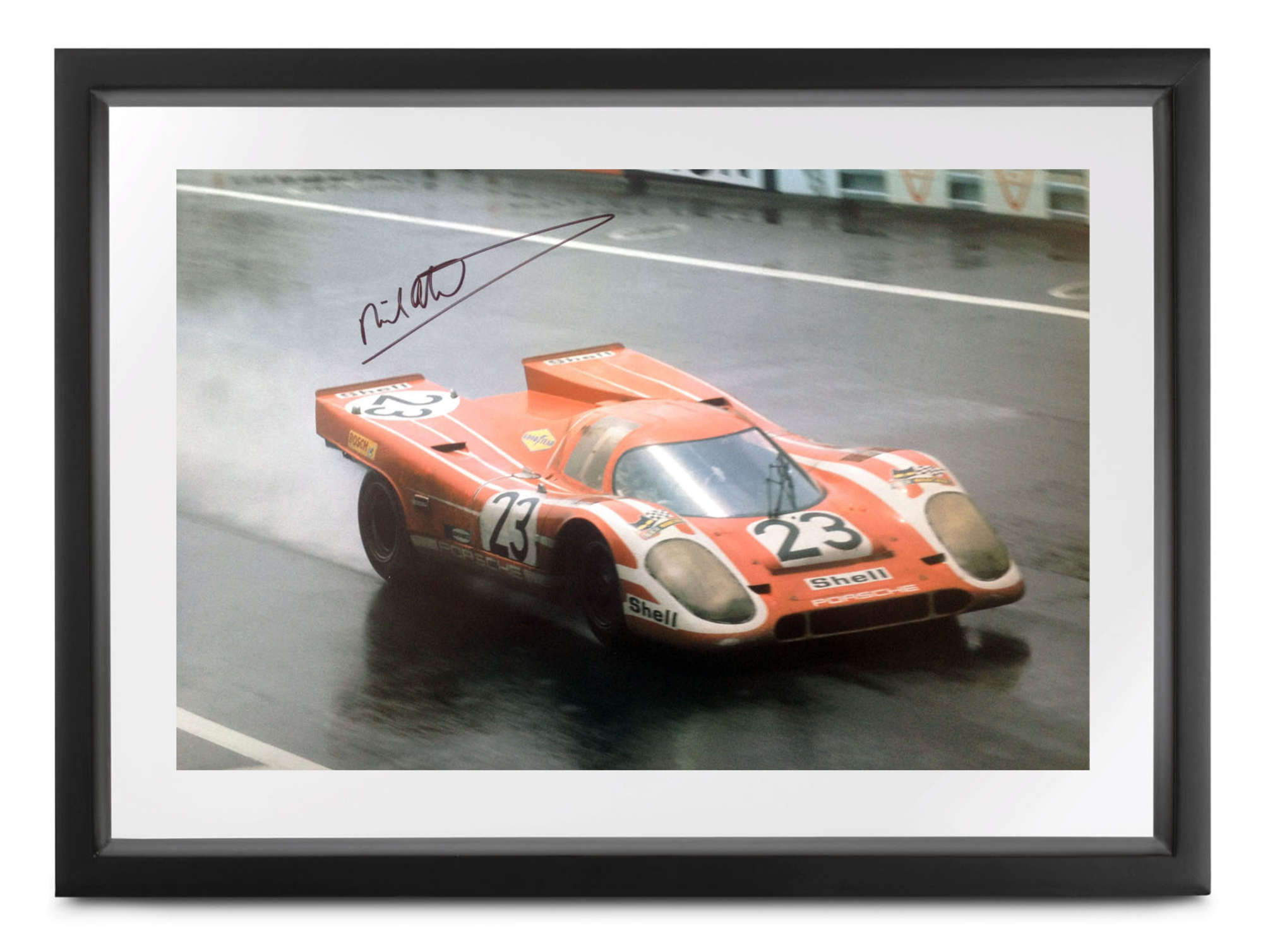 917 at Le Mans 1970, signed Richard Attwood-Sold