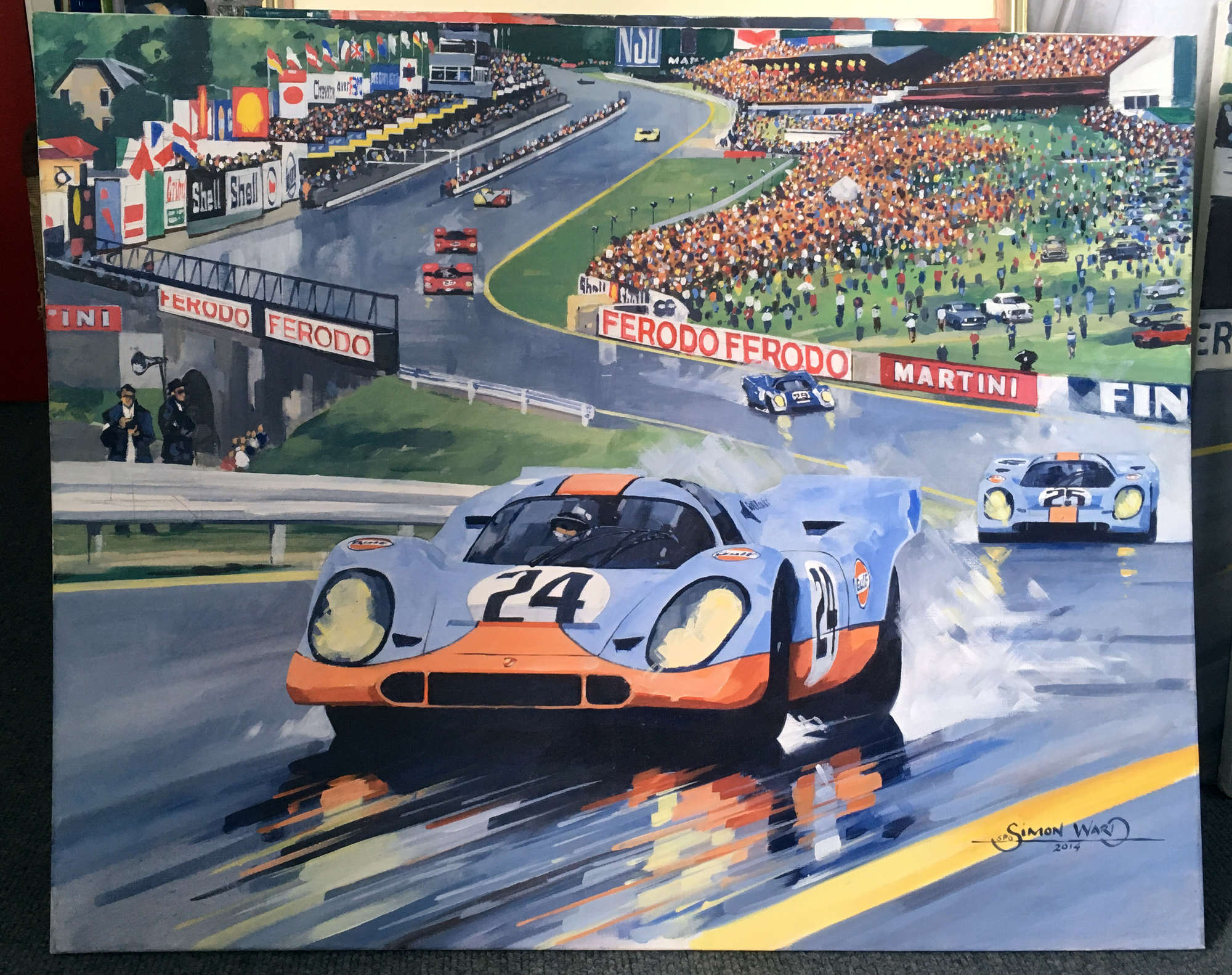 Porsche 917. Victory at Spa.-Auction Lot