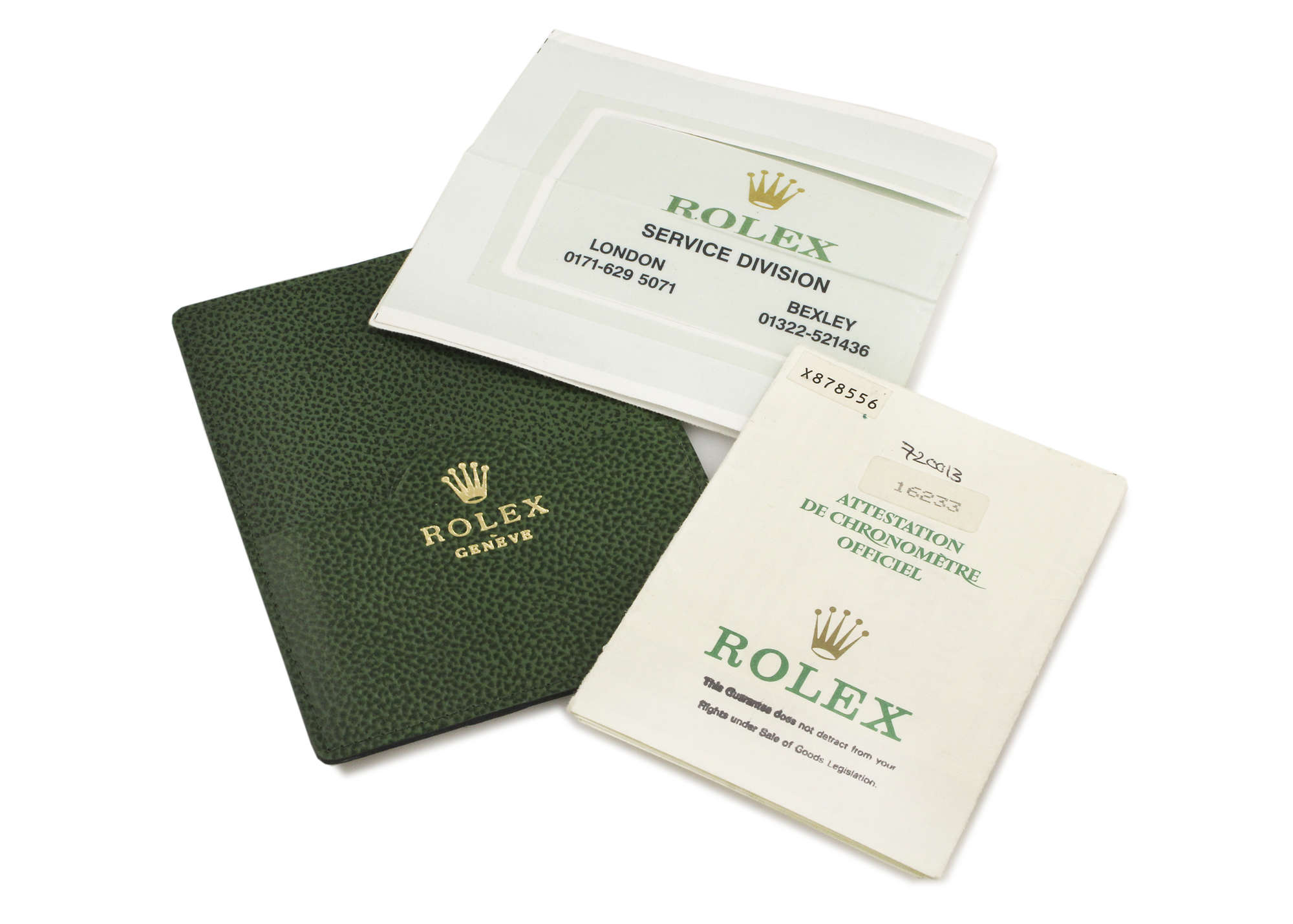 1993 Rolex Datejust Bi Metal Complete with Original papers a-Auction Lot