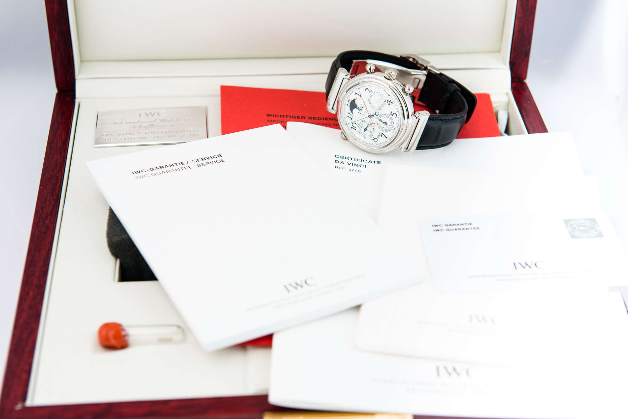 2005 IWC. DaVinci Limited Edition No.043/500 Perpetual Calen-Auction Lot