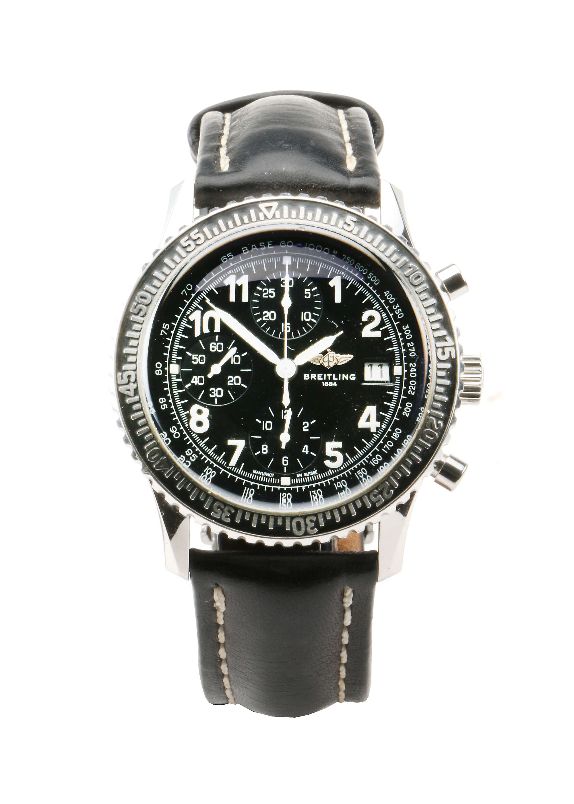 1998 Breitling AviaStar Rare 41.5mm complete with box and pa-Auction Lot