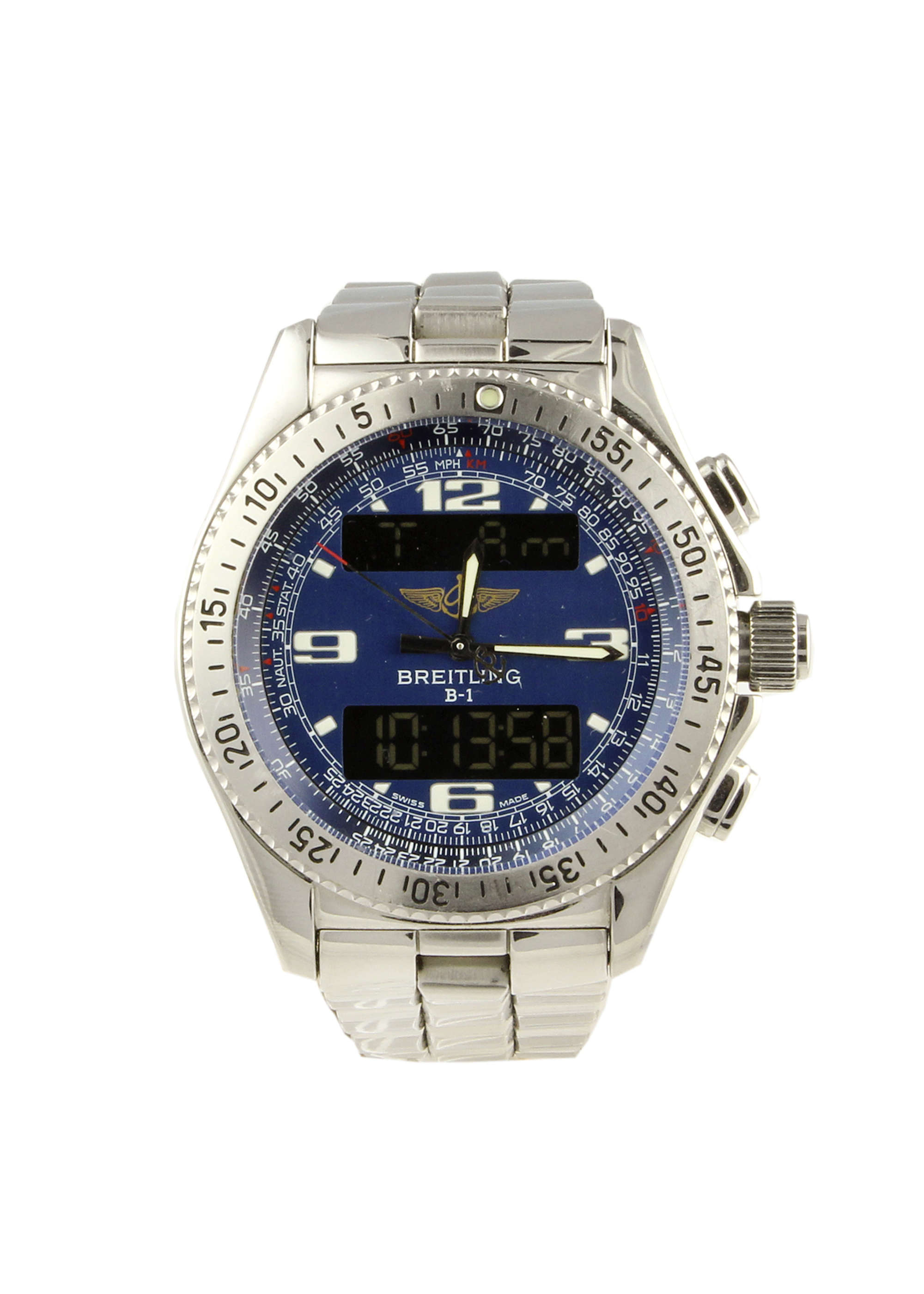  2001 Breitling B1 Chronometer complete with Box and Paperwo-Sold