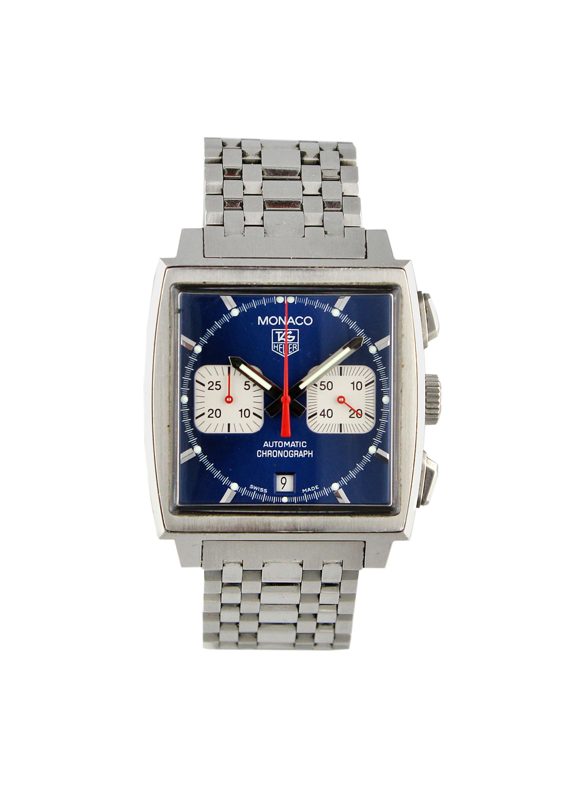 2004 Tag Heuer Monaco 'Steve McQueen' with Box and Paperwork-Sold