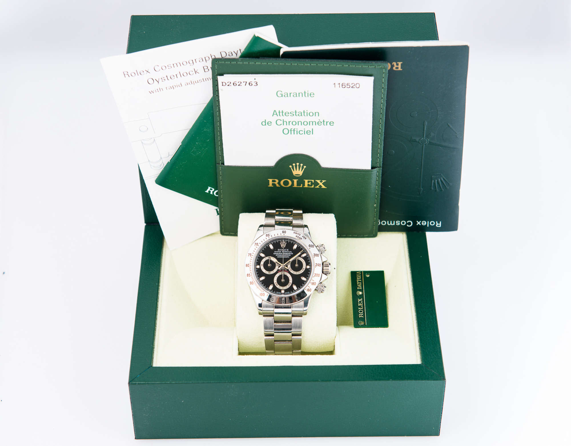 2005 Rolex Daytona Cosmograph Black Dial-Sold