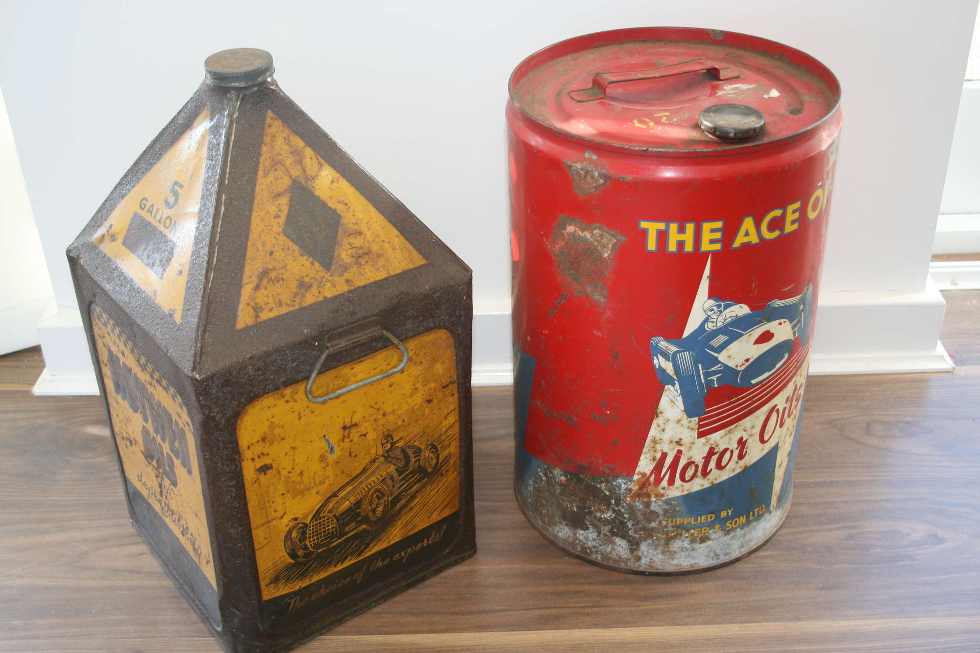 Ferrari Oil Drums-Auction Lot