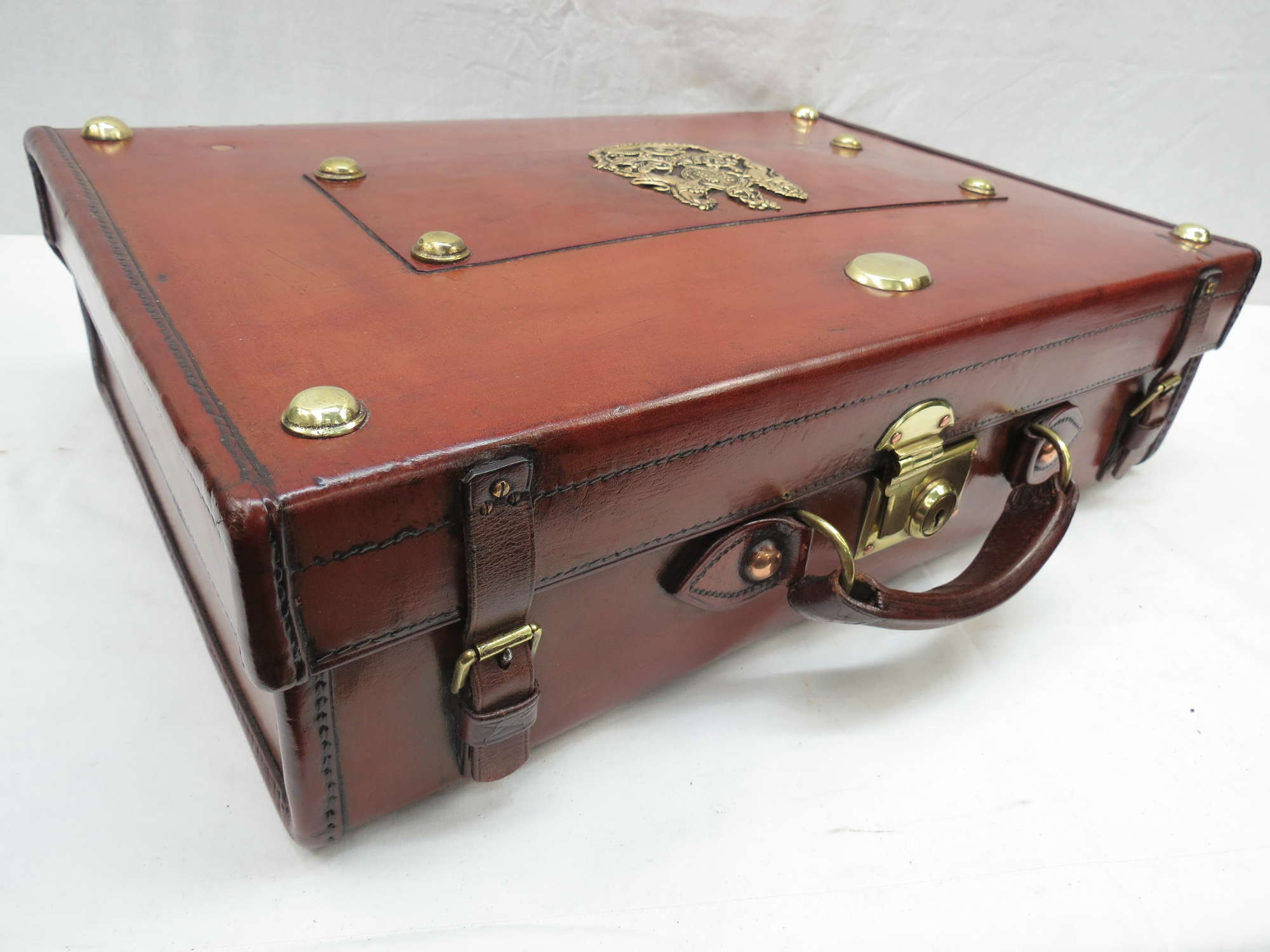An outstanding Leather Small Case-Auction Lot