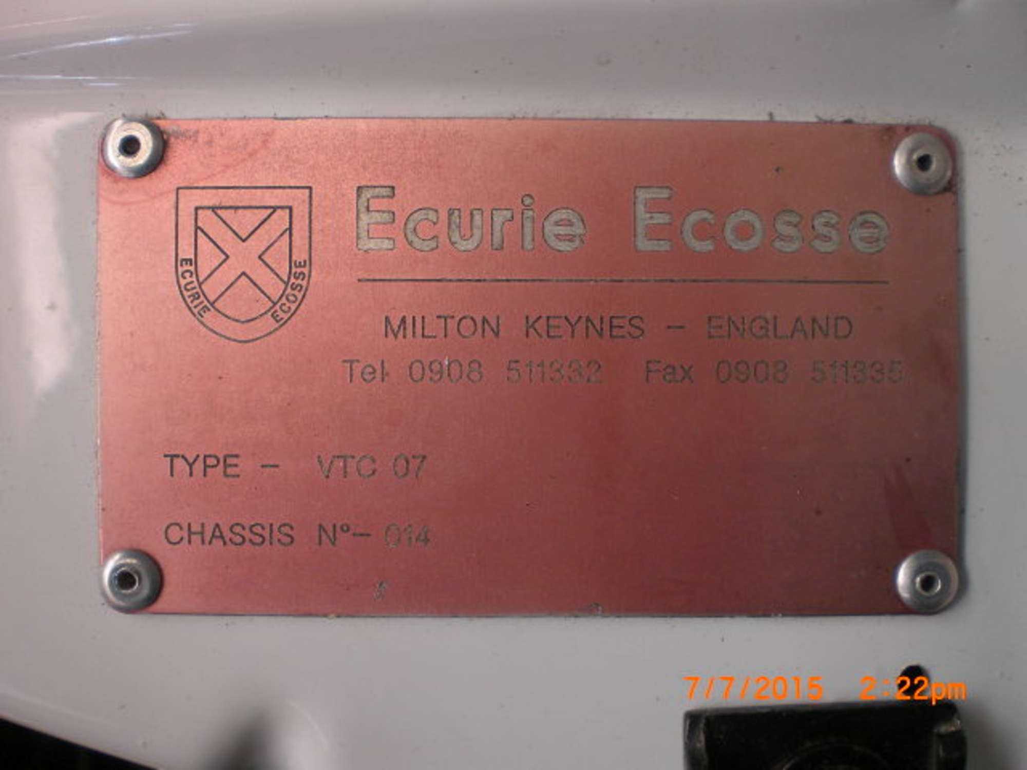 1993 Ecurie Ecosse Vauxhall Cavalier Super Tourer Racing Car-Auction Lot