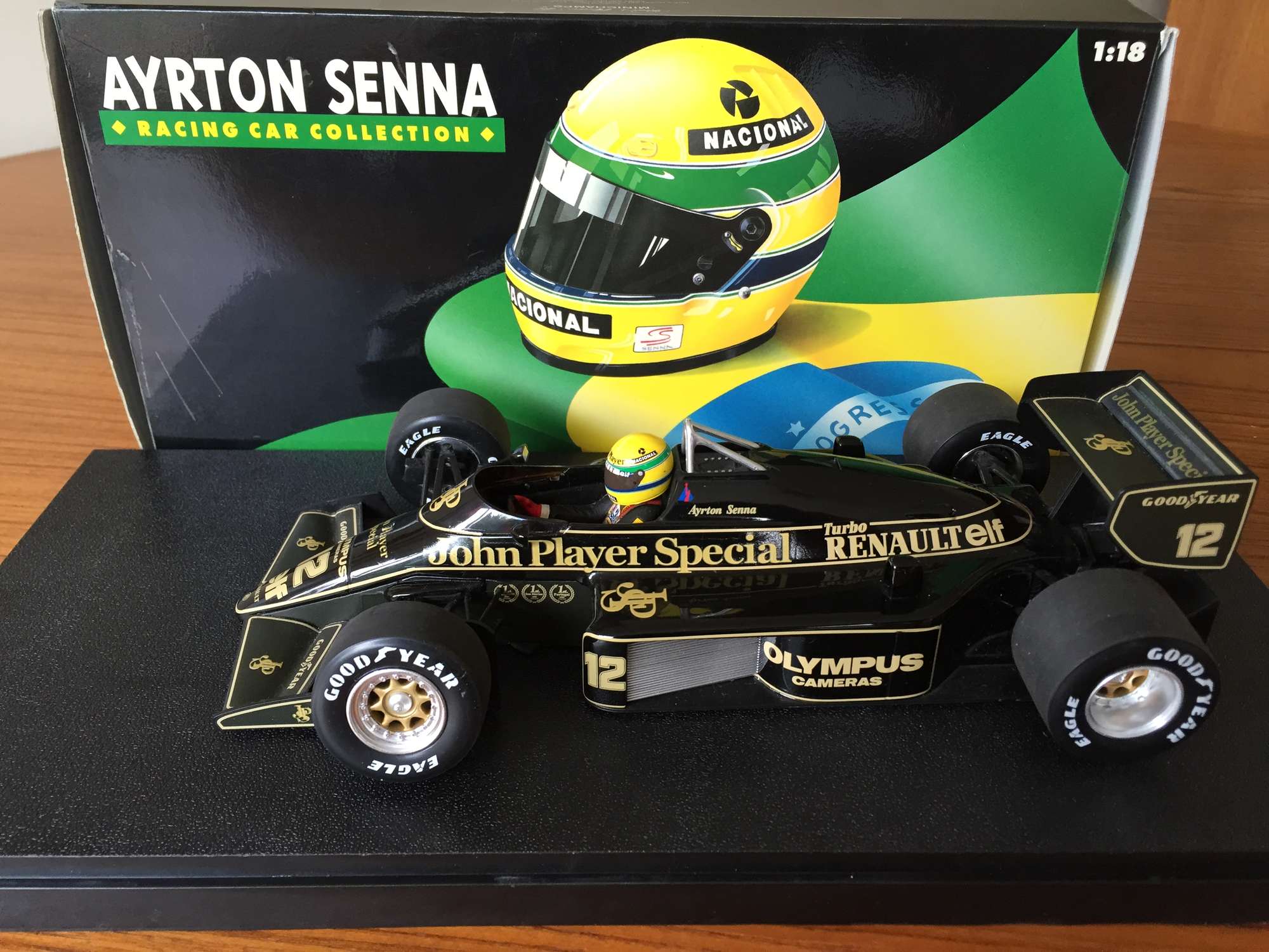 Ayrton Senna His First Win.-Sold