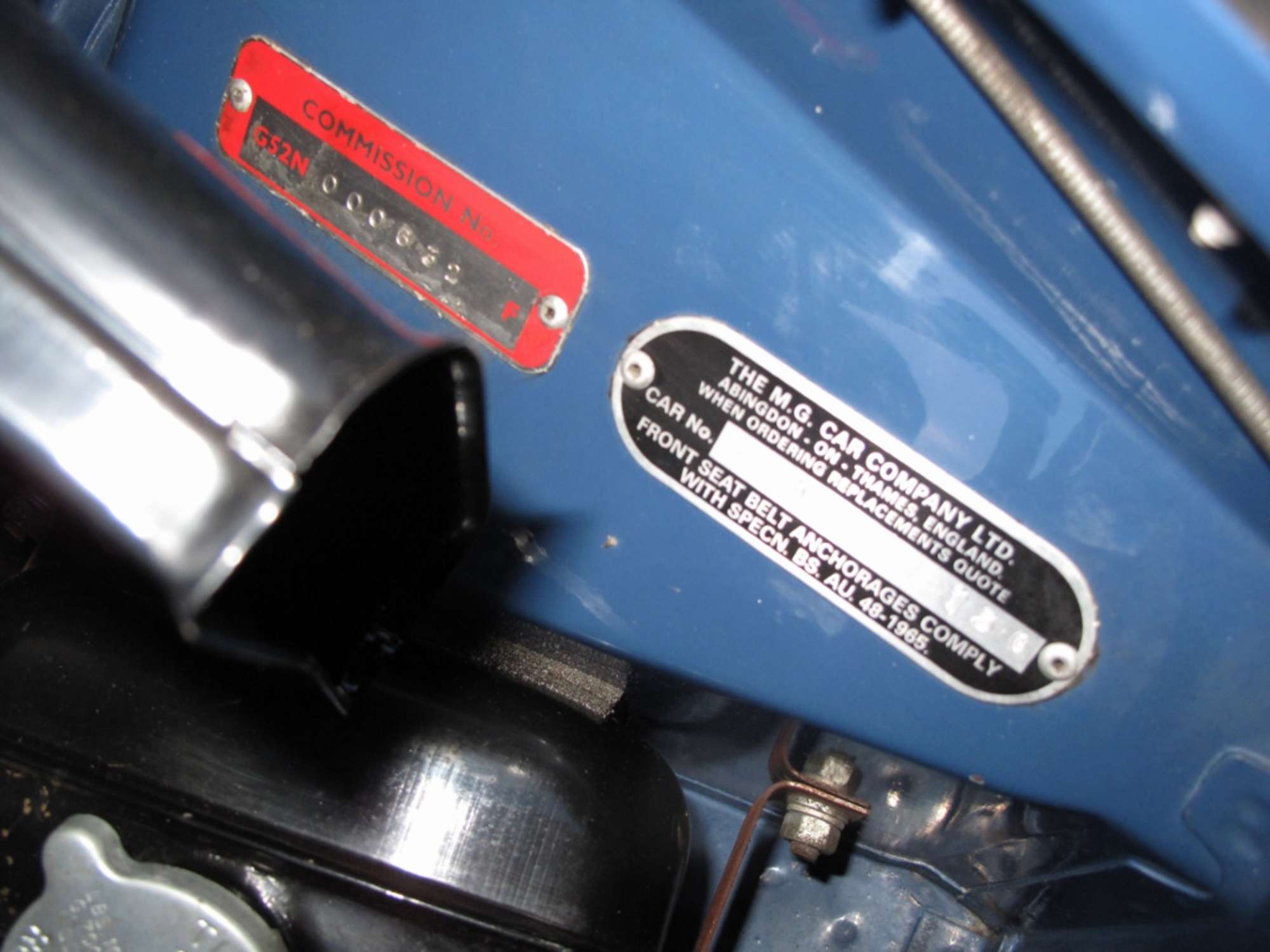 1968 MGC Roadster-Sold