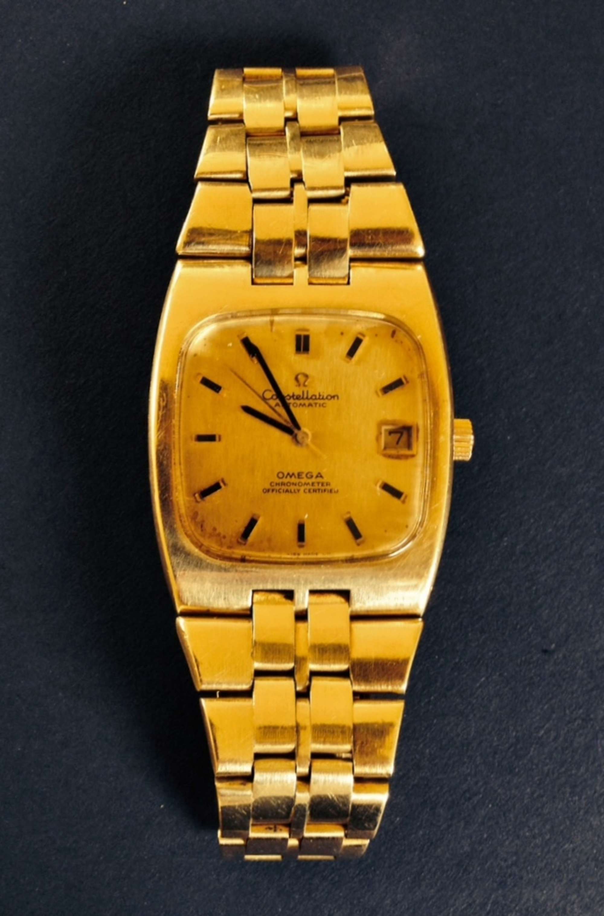 Richard Burtonâ€™s 1970 Omega Constellation Automatic -Sold