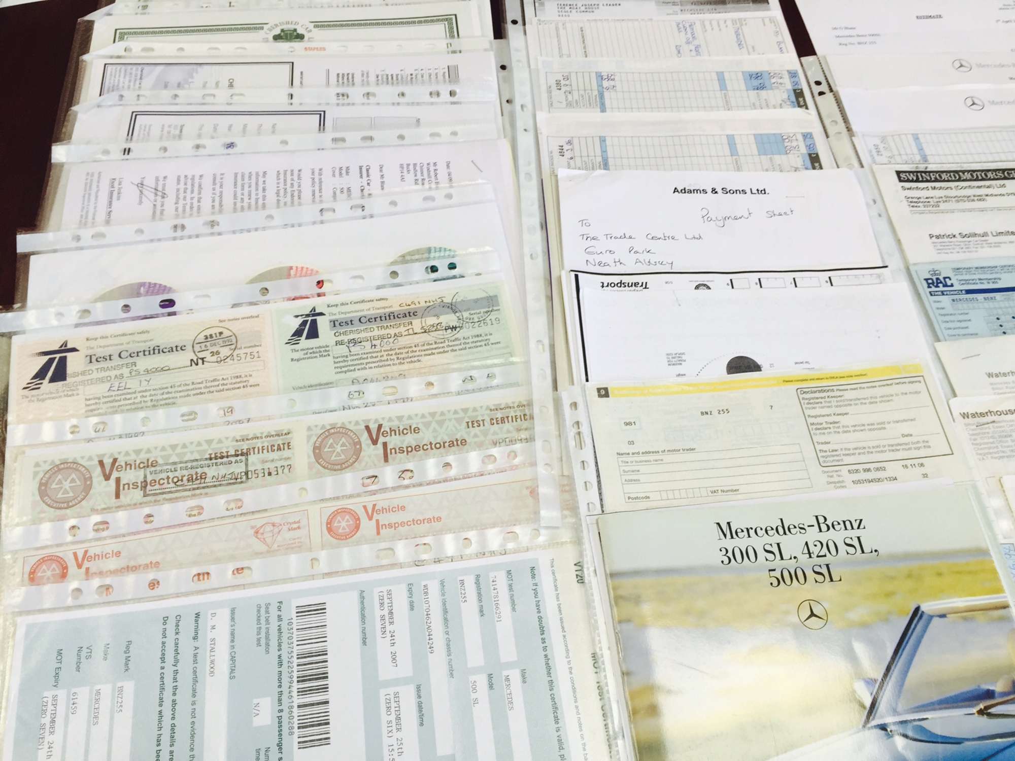 1986 Mercedes-Benz 500 SL Auto 9044 Miles from New-Sold