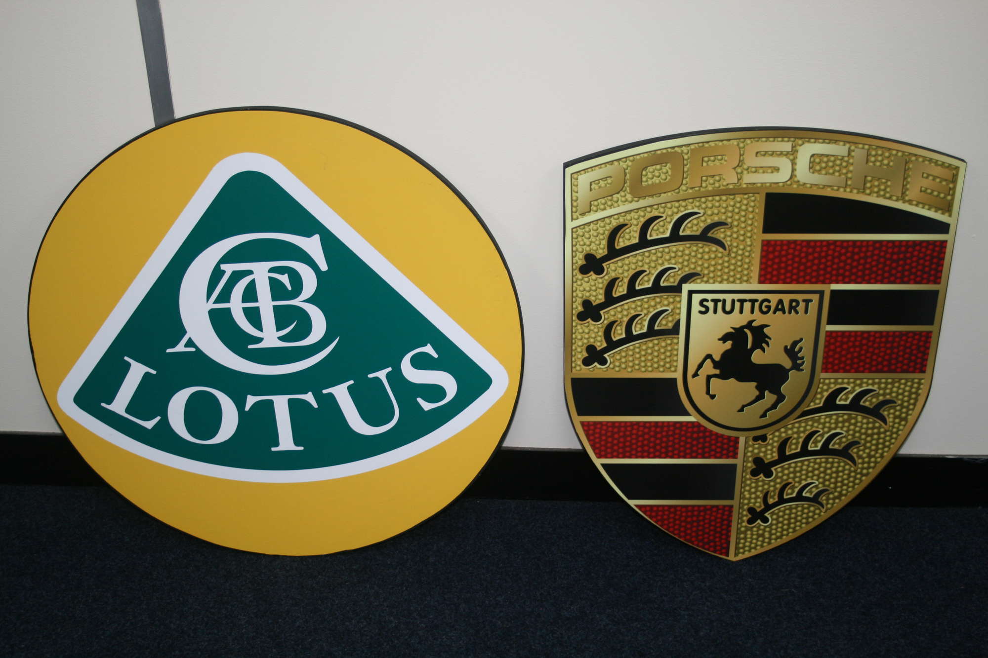 Car Company Wall Plaques-Sold