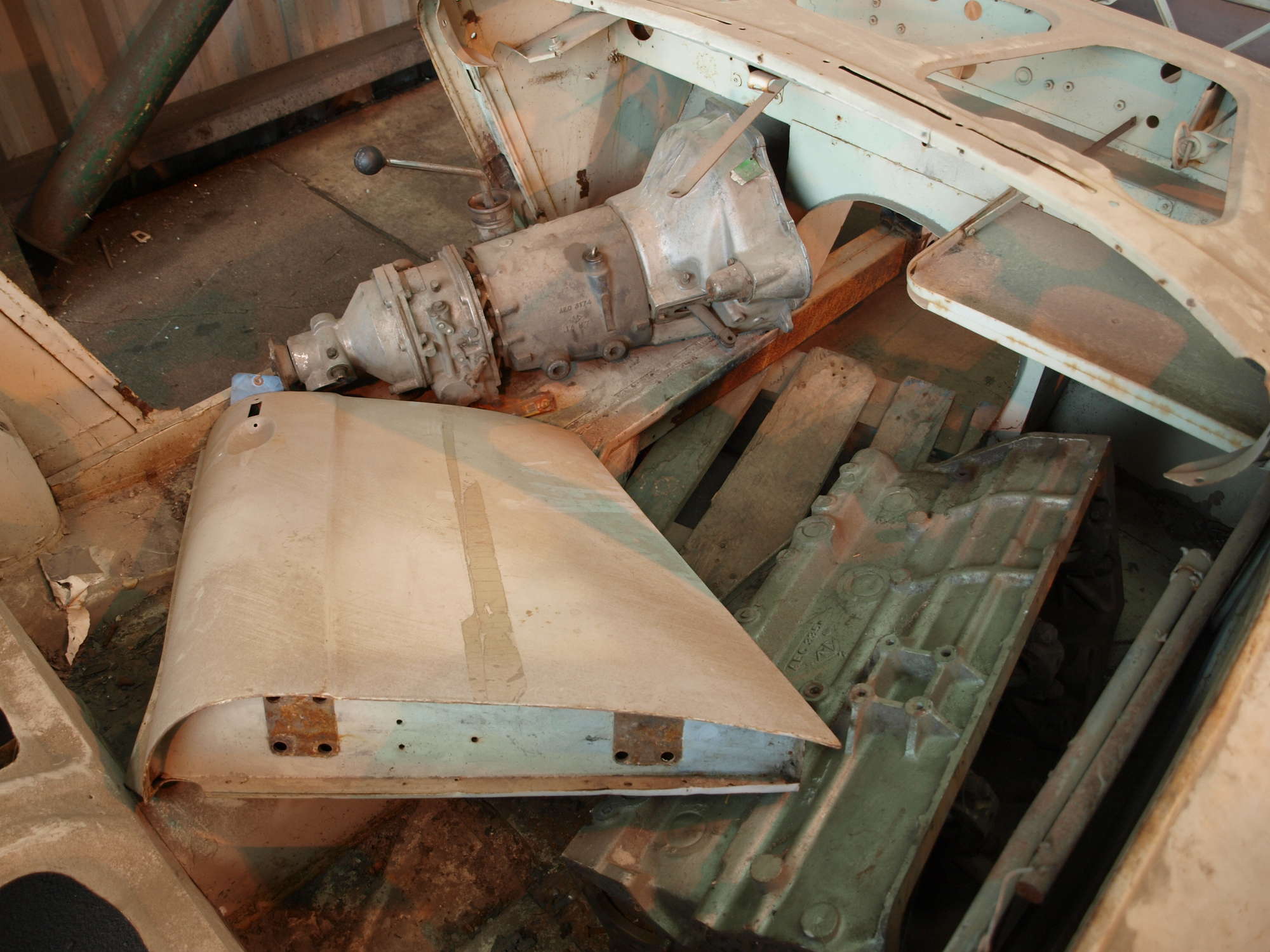 1963 Austin Healey 3000 MKII Body Shell-Sold