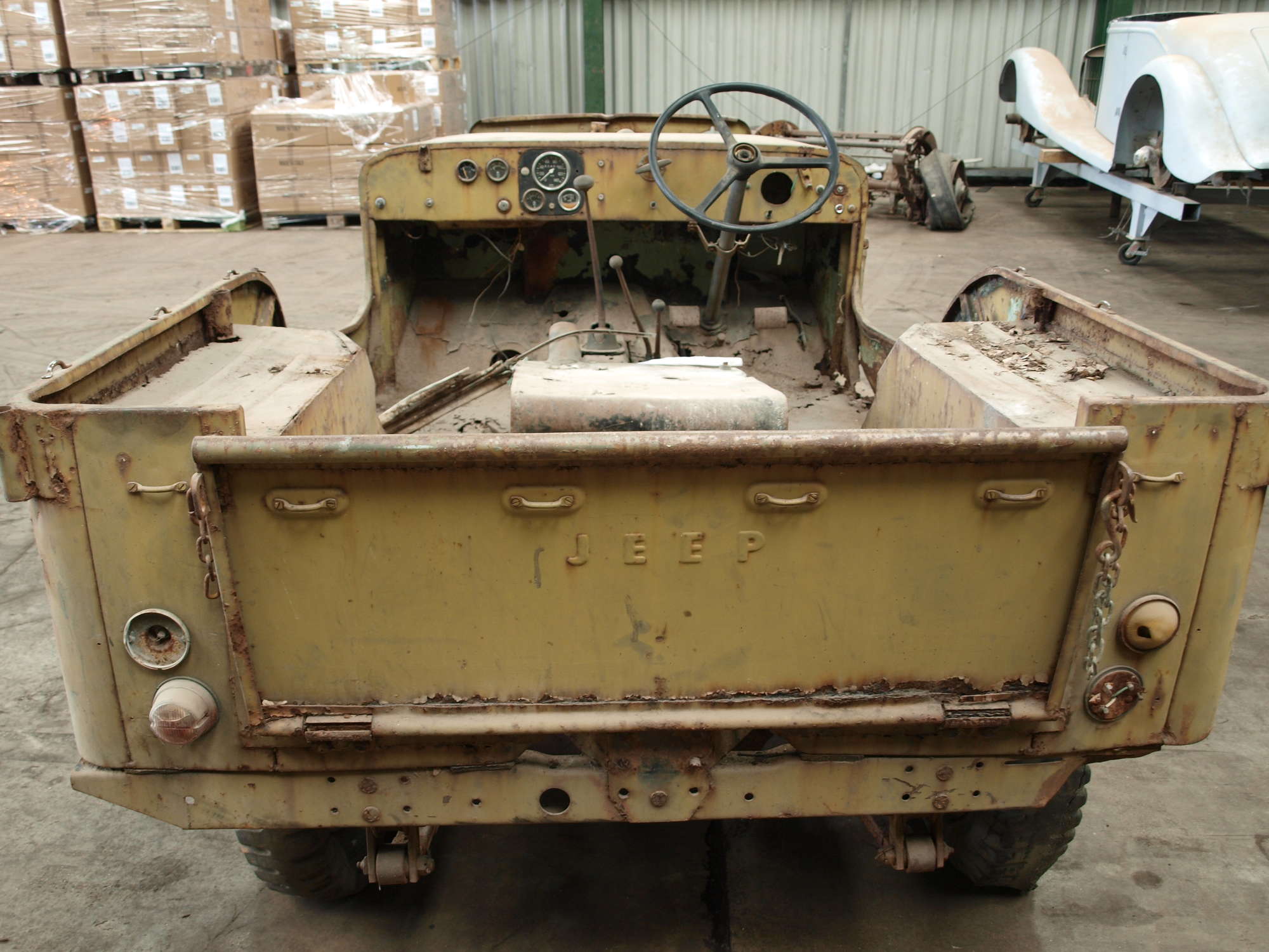 Post war CJ-3B Jeep-Sold