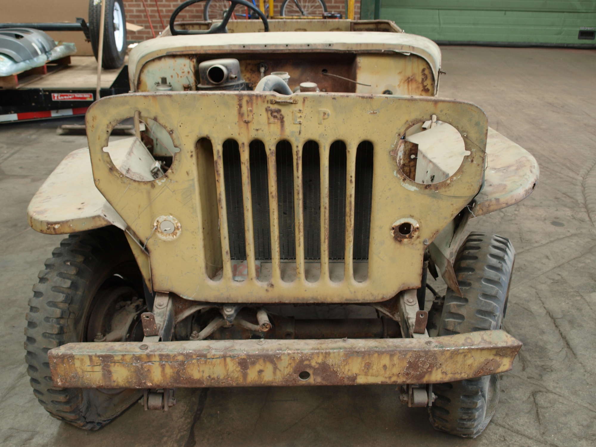 Post war CJ-3B Jeep-Sold