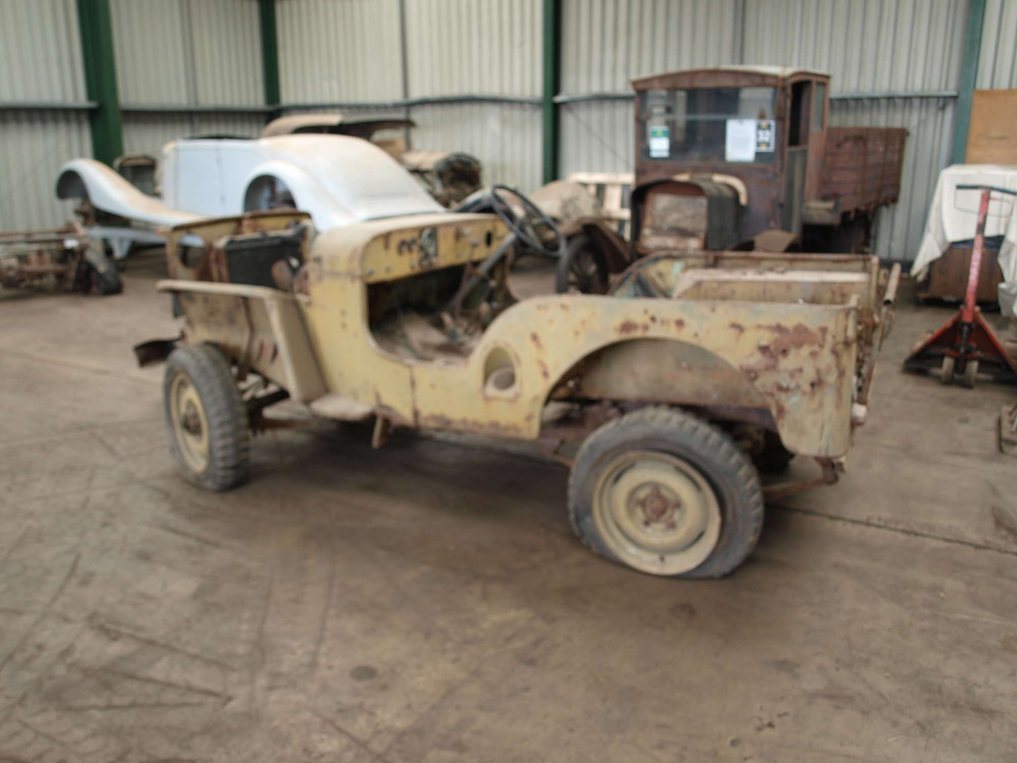 Post war CJ-3B Jeep-Sold