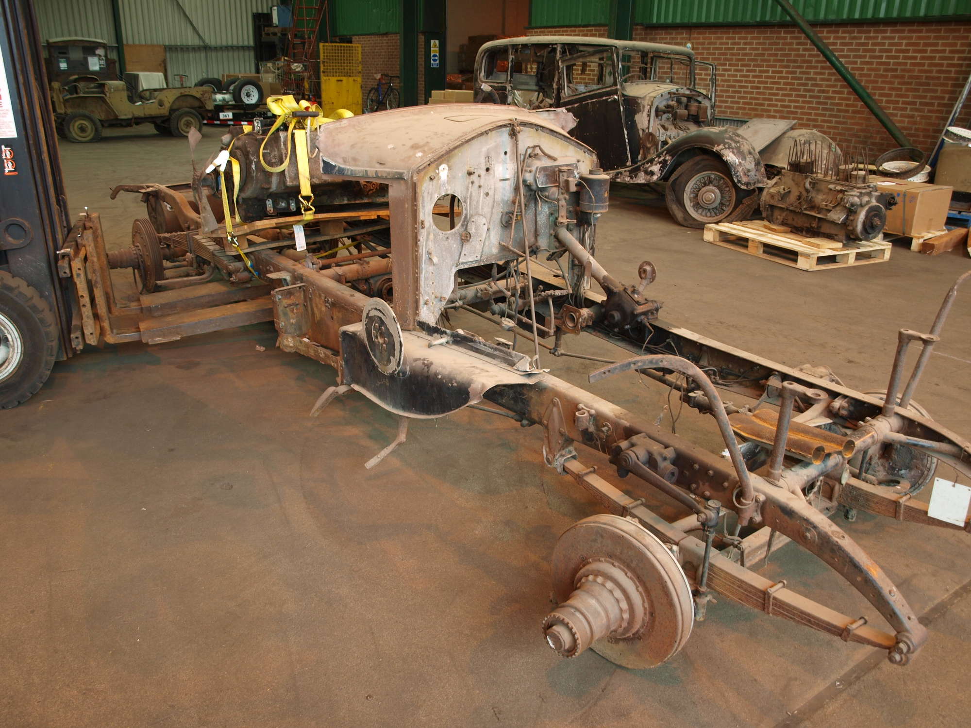 Circa 1929 Rolls-Royce Phantom I Chassis -Sold