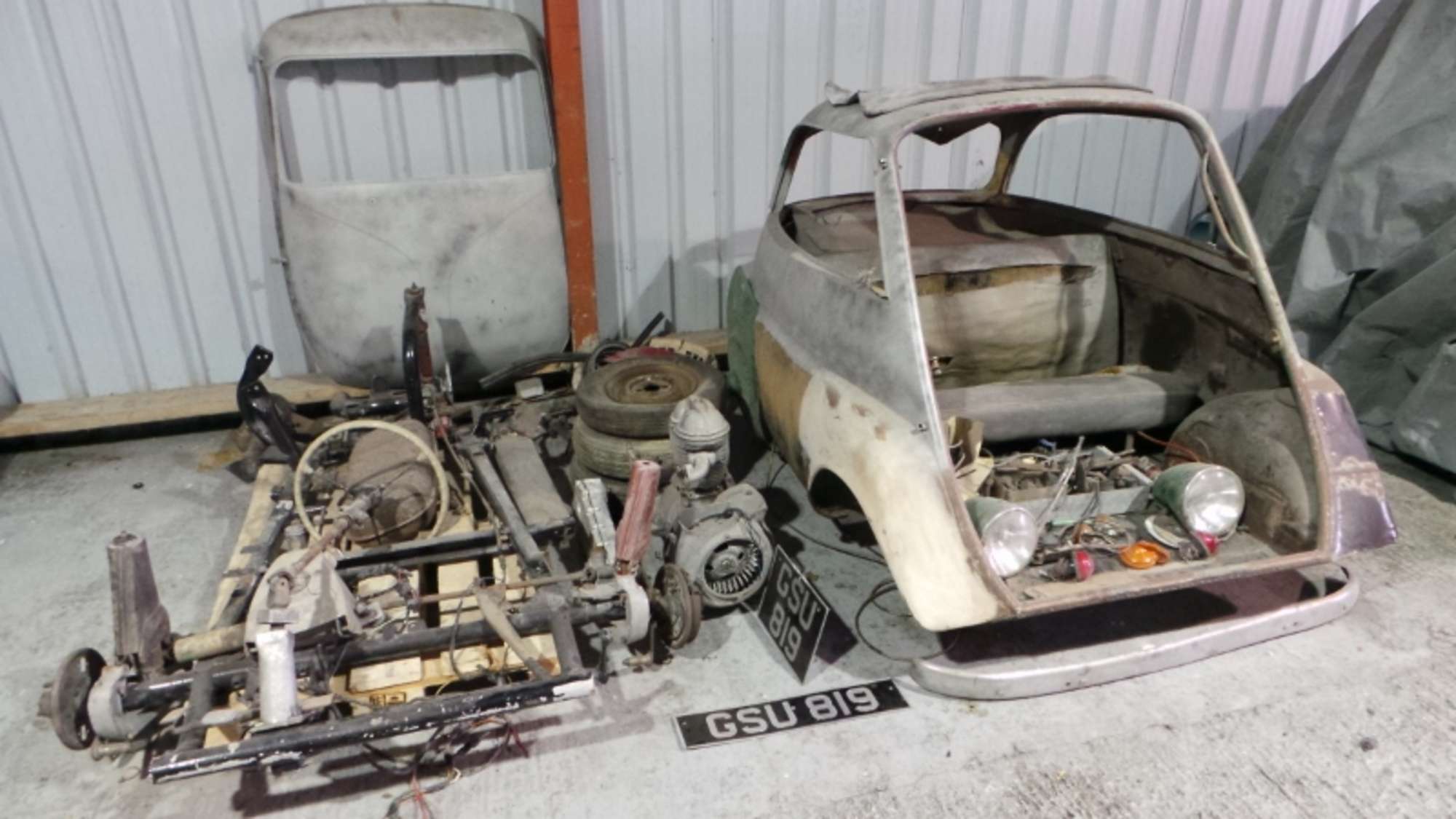 1960 BMW Isetta 300 3-Wheel Bubble Car-Sold