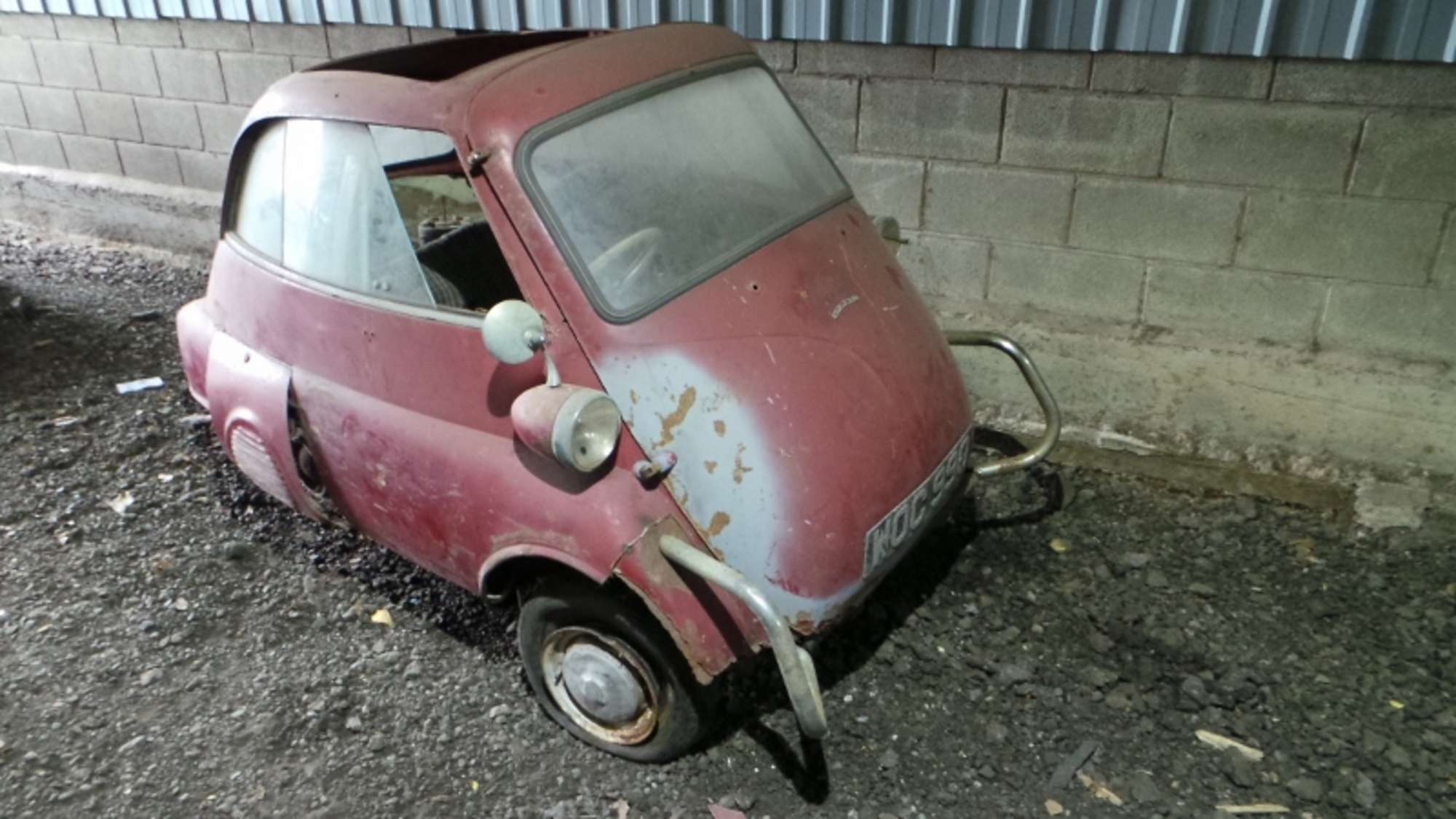 1957 BMW Isetta 300 4-Wheel Bubble Car-Sold