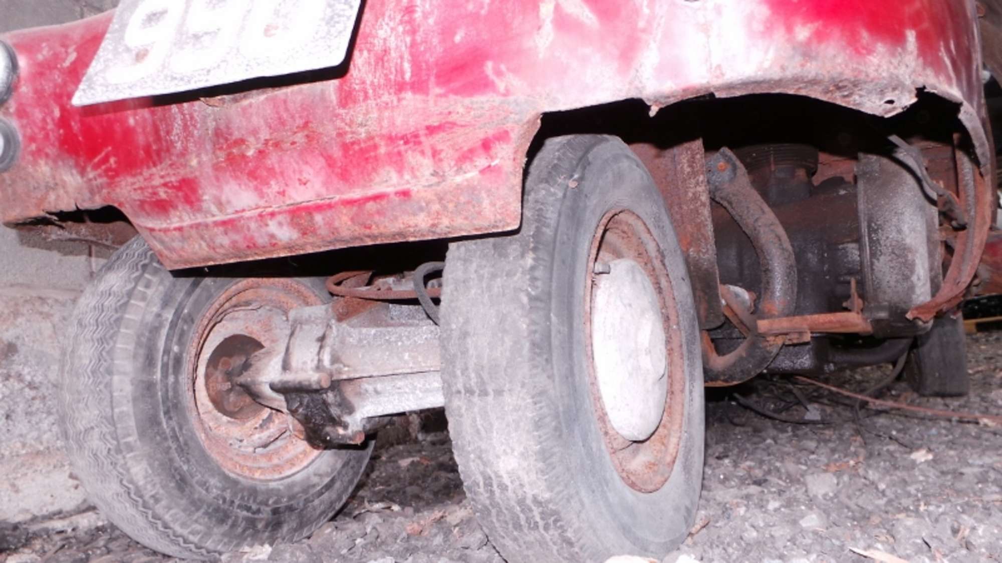 1957 BMW Isetta 300 4-Wheel Bubble Car-Sold