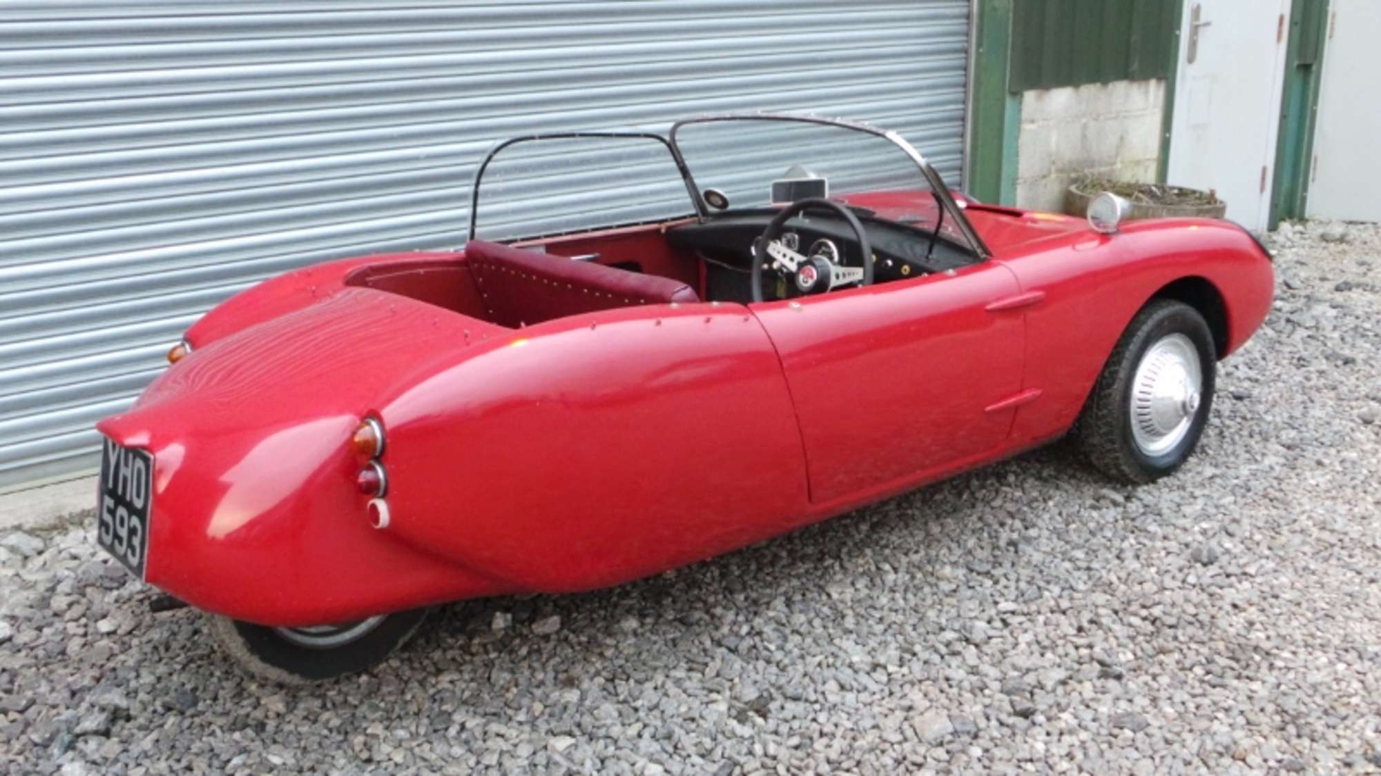1960 Berkeley T-60, 3-Wheeler Convertible Microcar-Auction Lot