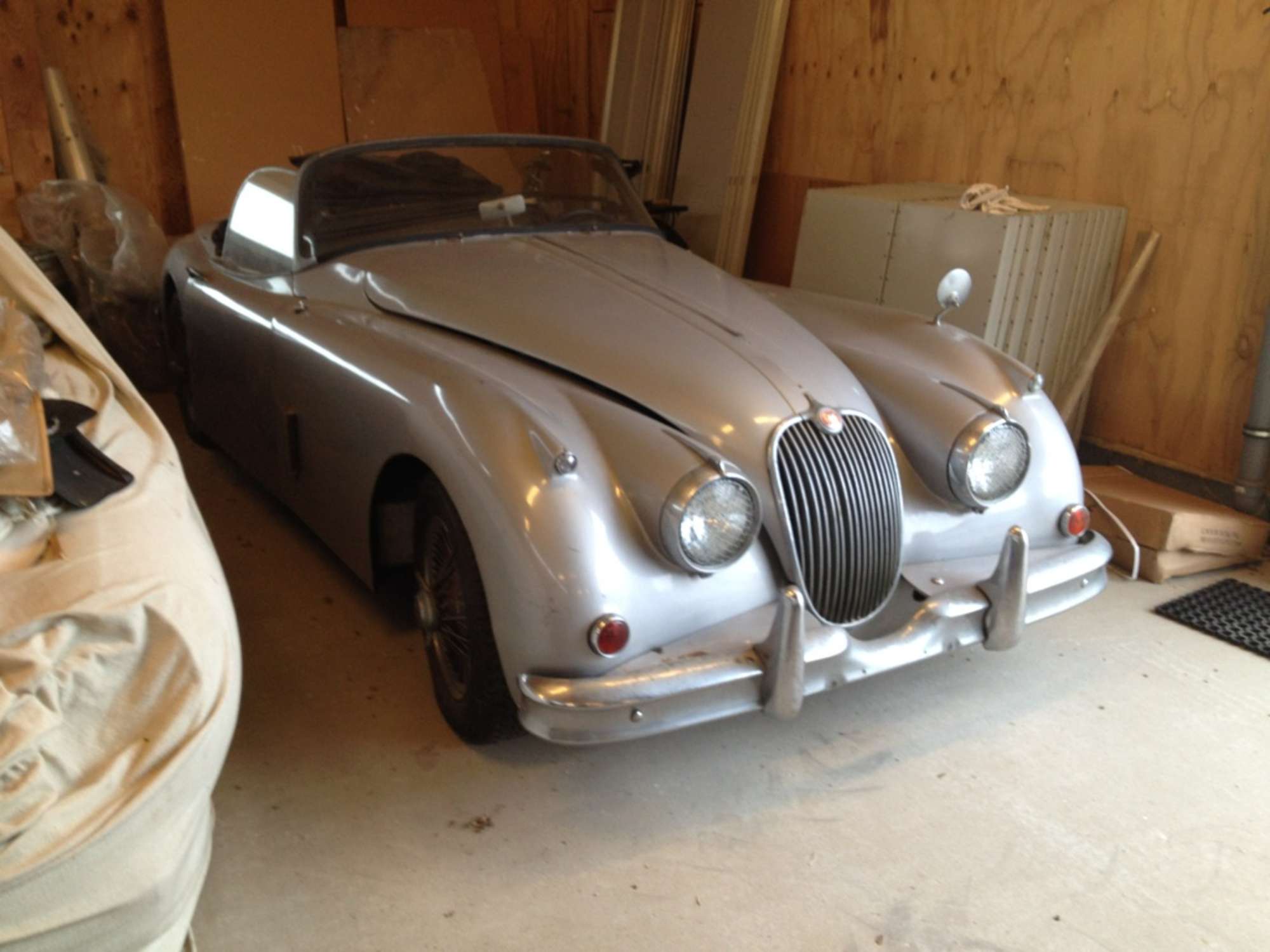 **LATE ENTRY** 1958 Jaguar XK150 Roadster Restoration Projec-Auction Lot