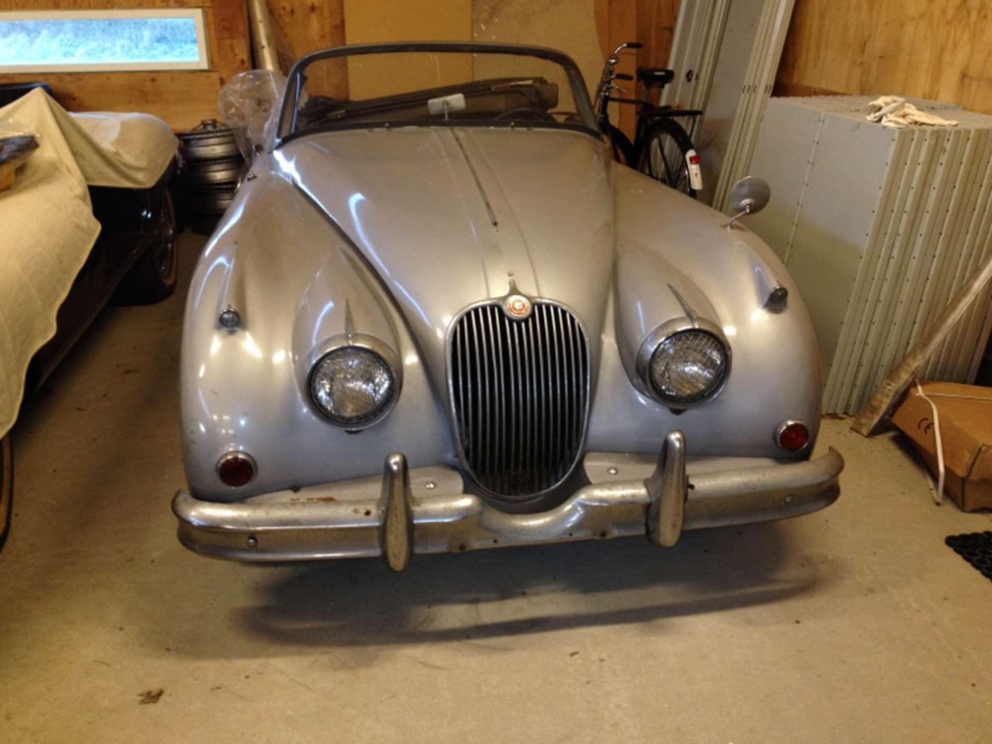 **LATE ENTRY** 1958 Jaguar XK150 Roadster Restoration Projec-Auction Lot