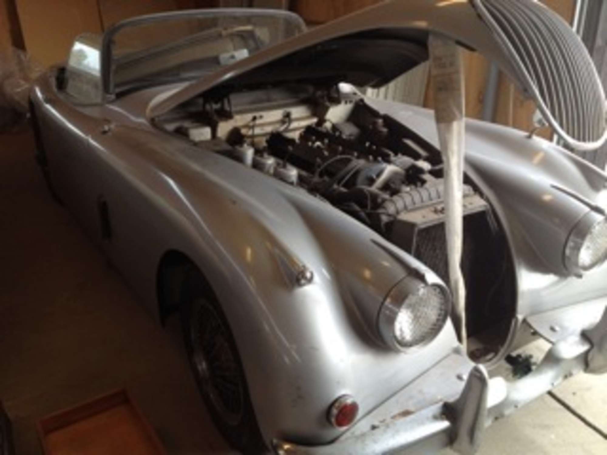 **LATE ENTRY** 1958 Jaguar XK150 Roadster Restoration Projec-Auction Lot