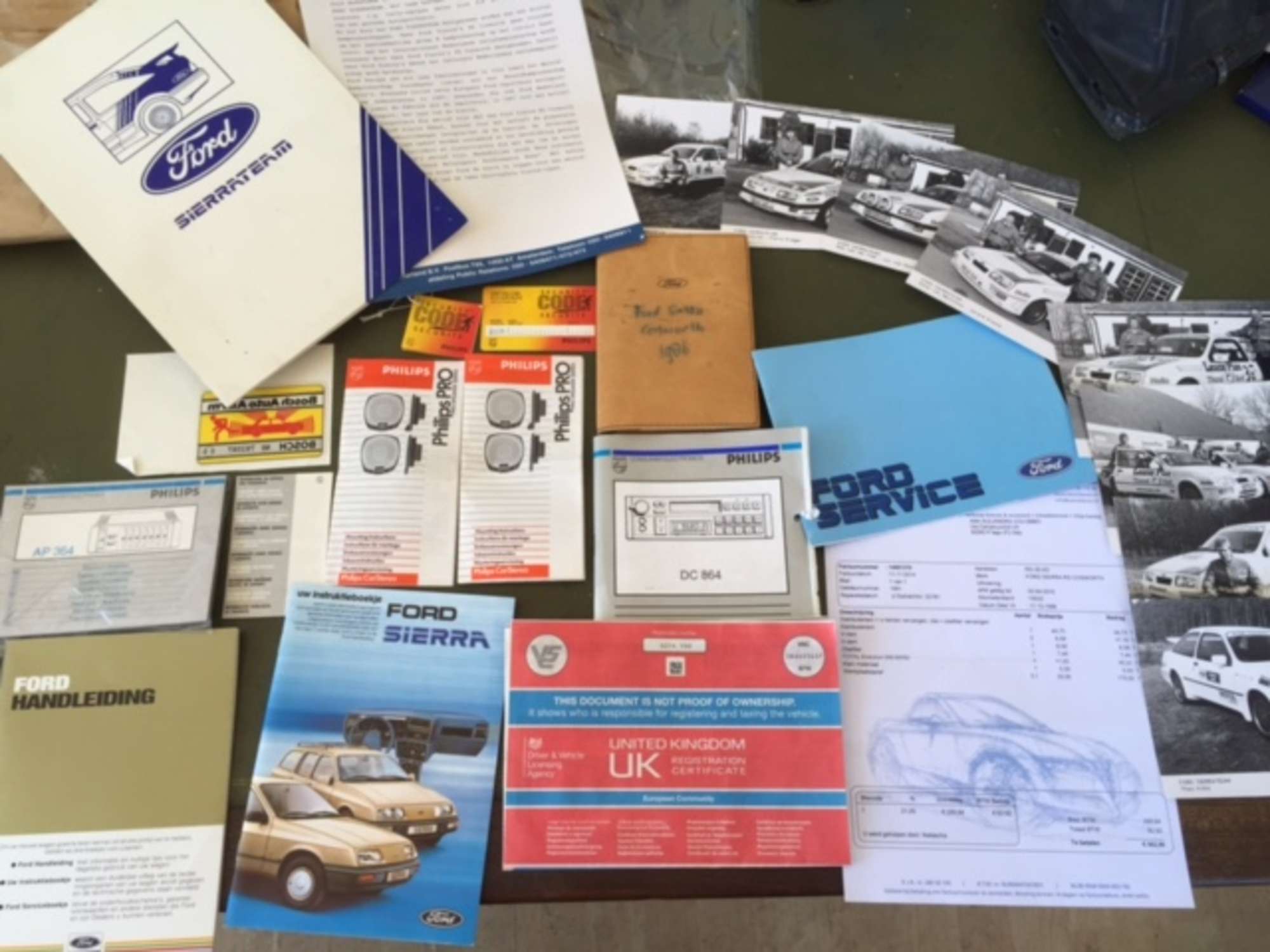 1986 Ford Sierra RS Cosworth-Sold