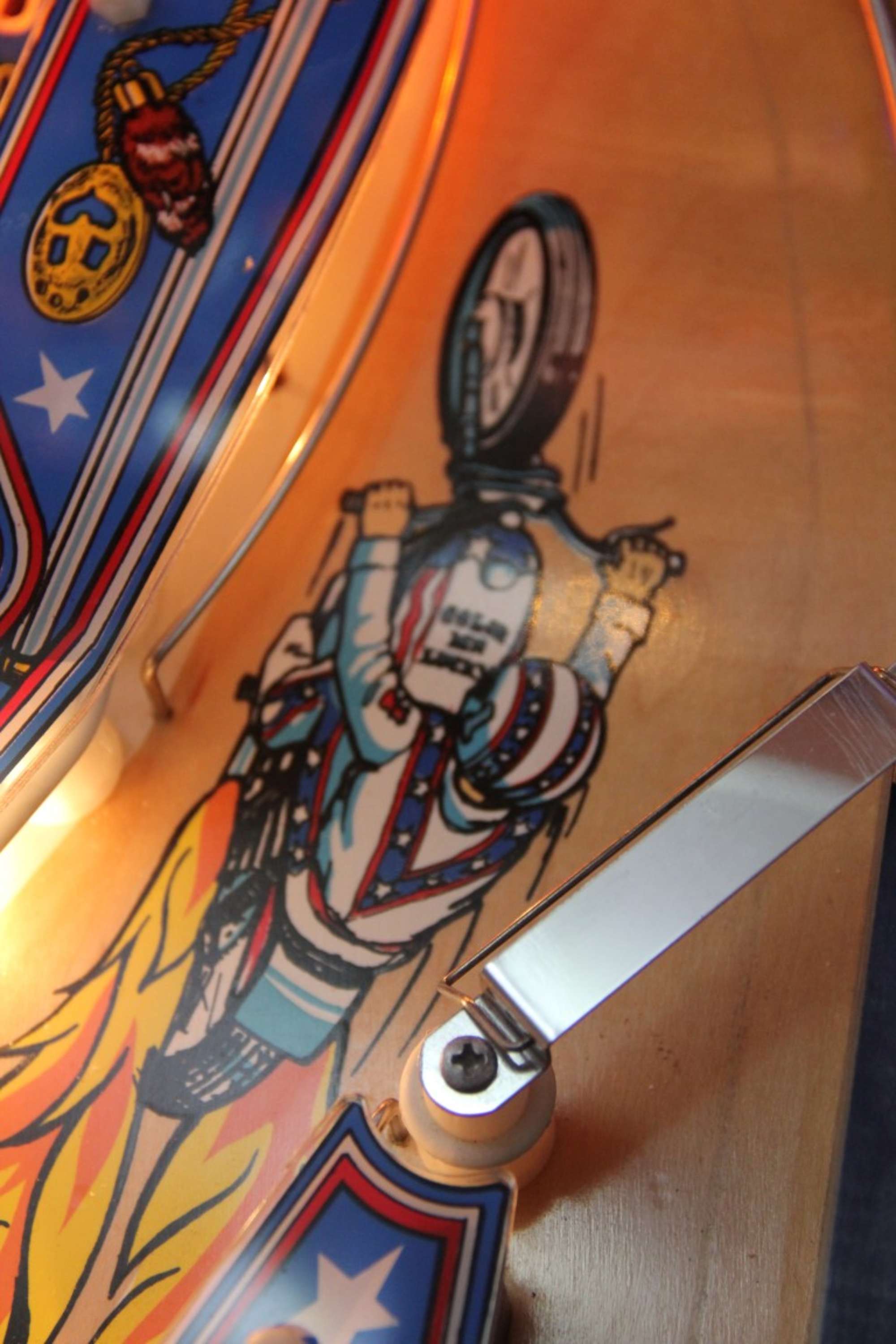 1978 Evel Knievel Bally Pinball Table-Sold