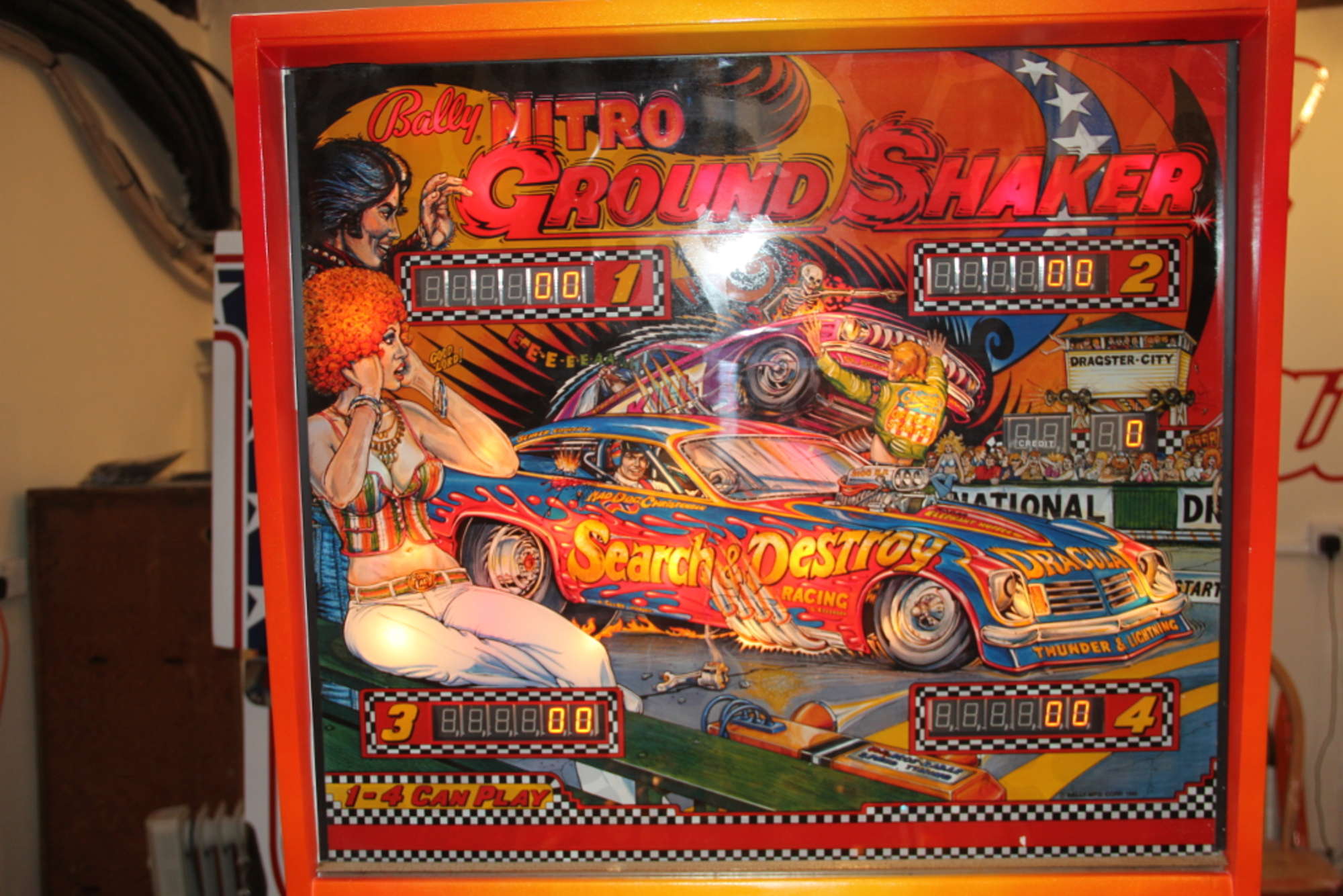 Pinball Table Nitro Ground Shaker -Sold