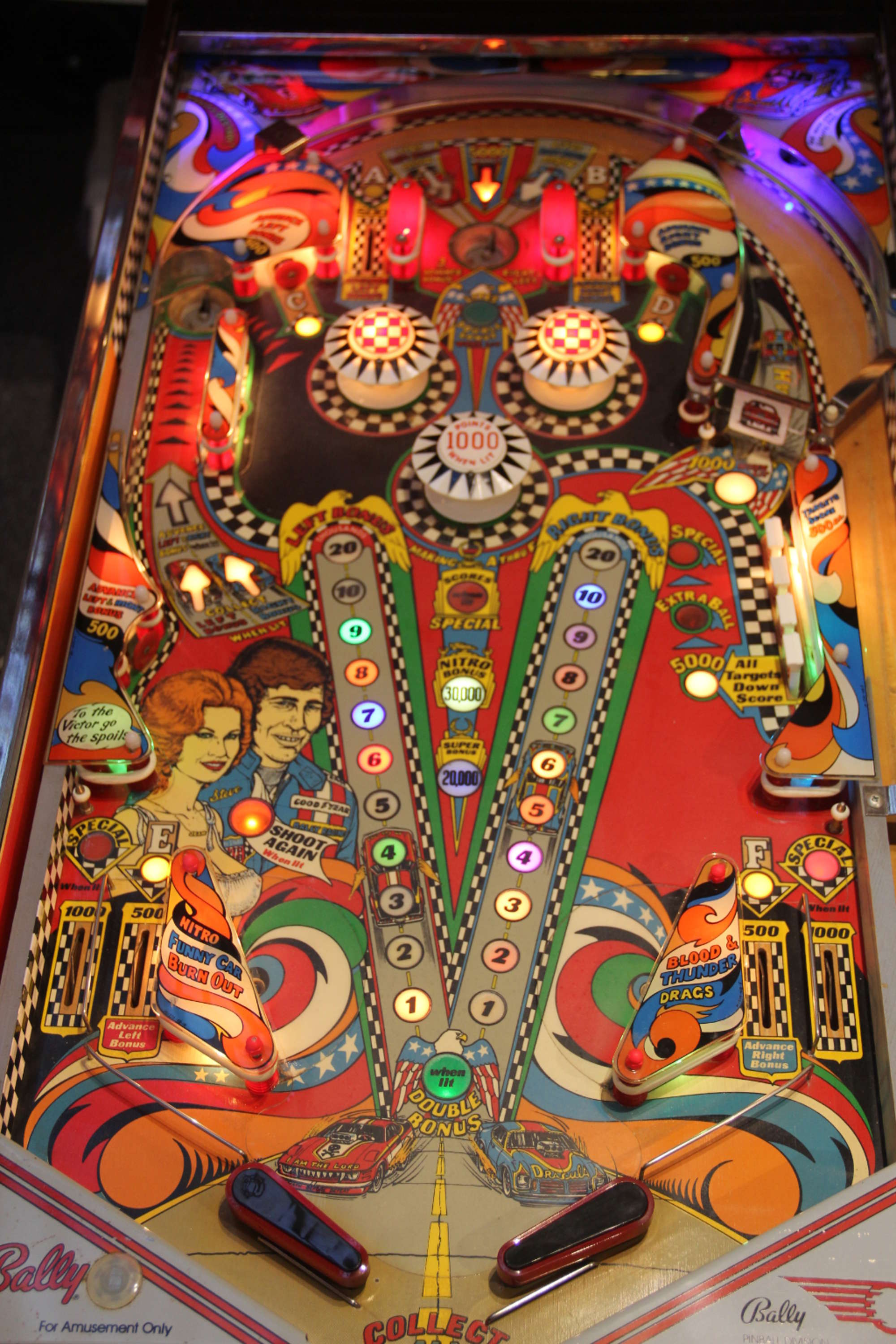 Pinball Table Nitro Ground Shaker -Sold