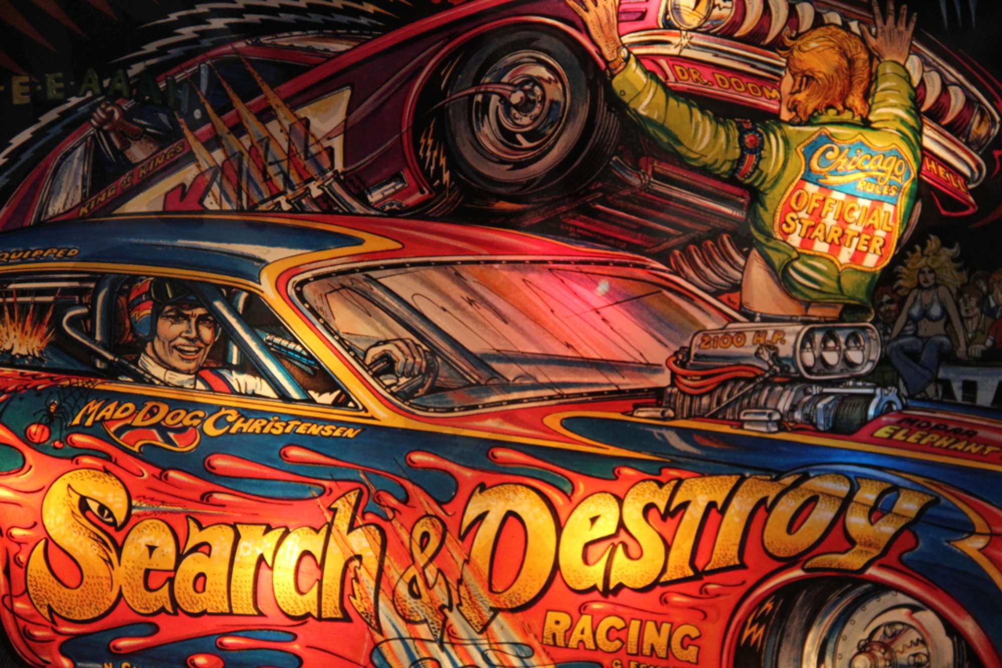 Pinball Table Nitro Ground Shaker -Sold