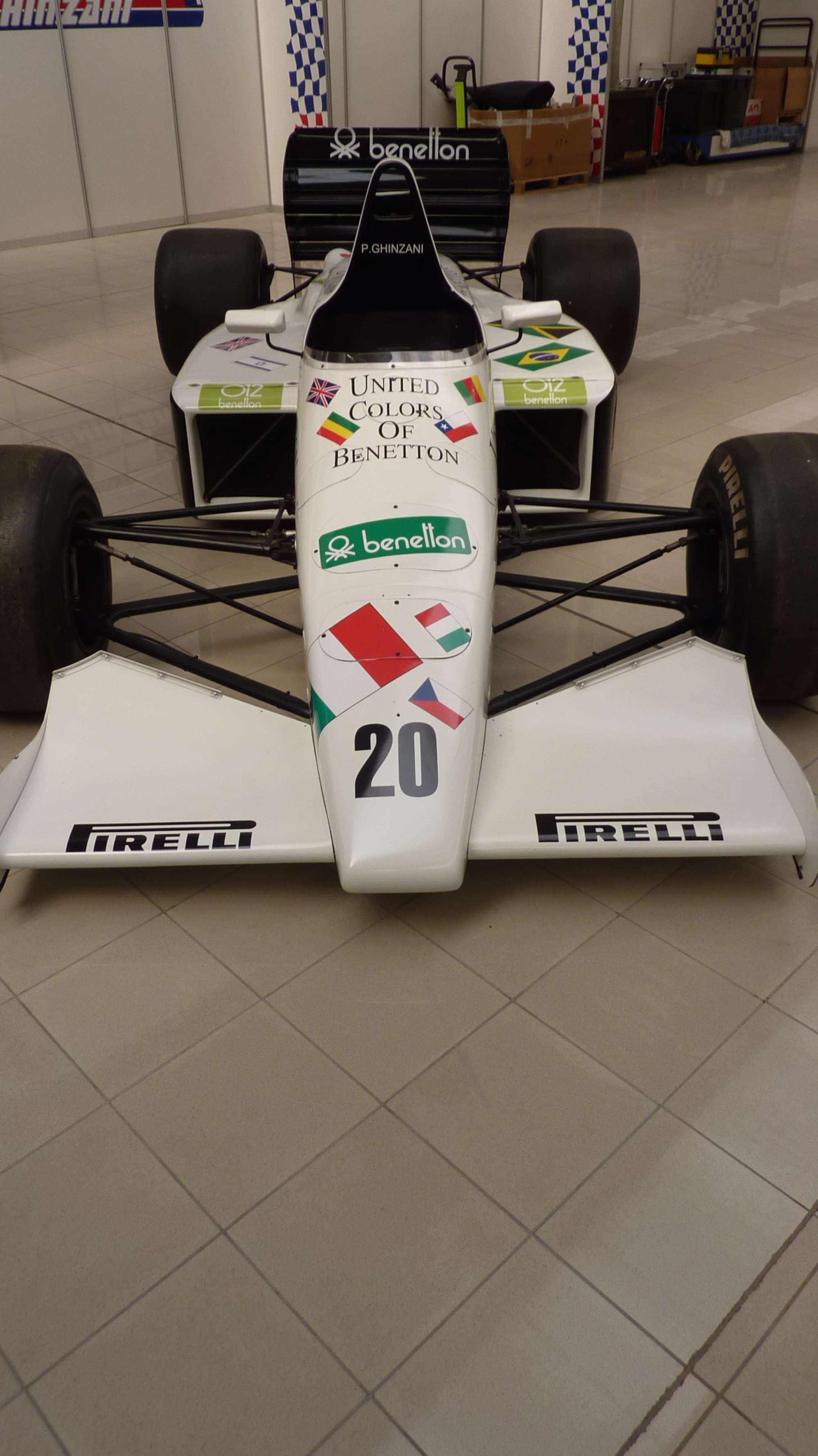 1985 Benetton Toleman Hart F1-Auction Lot