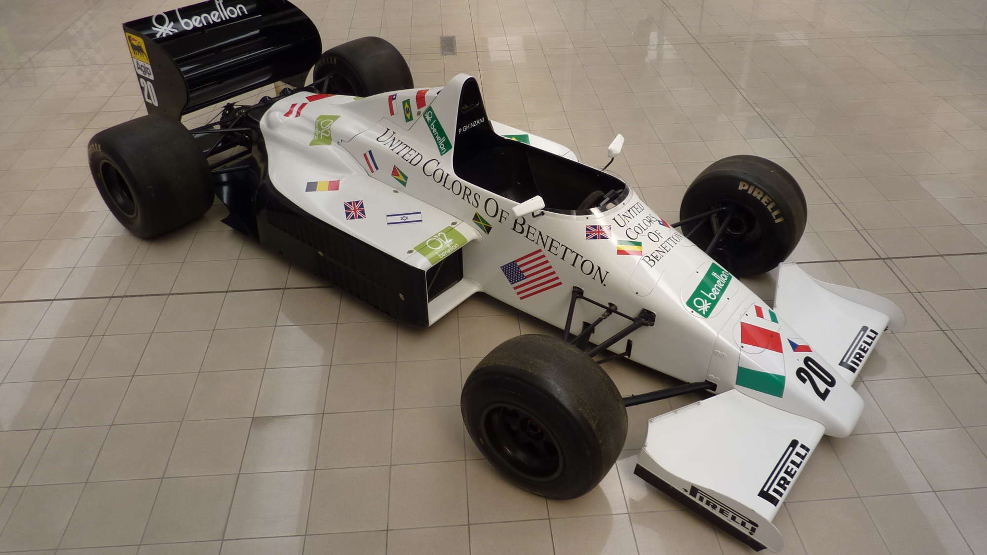 1985 Benetton Toleman Hart F1-Auction Lot