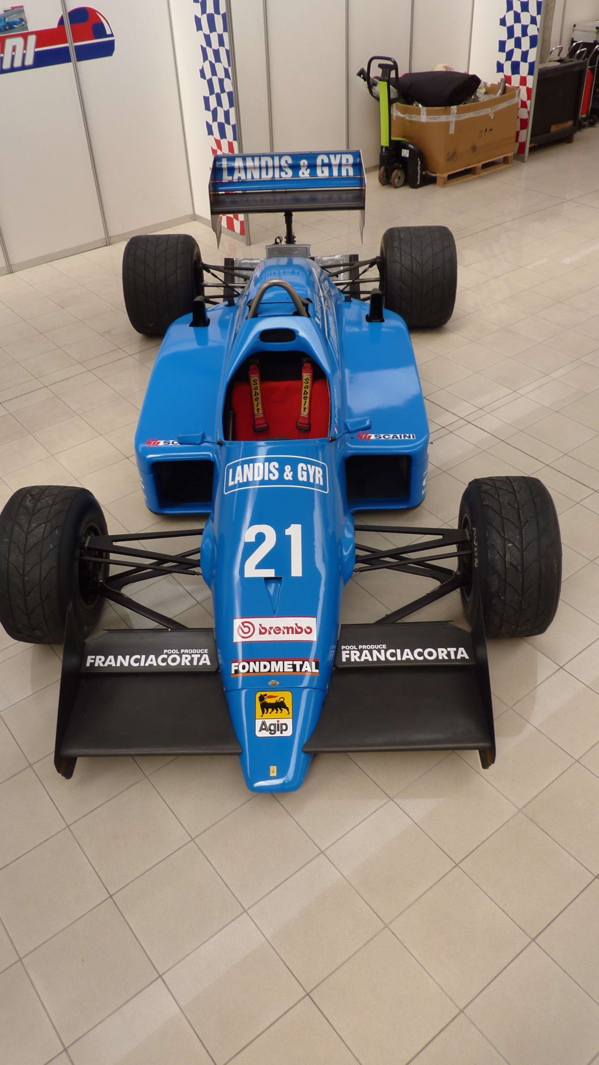 1986 Osella-Alfa Romeo F1-Sold