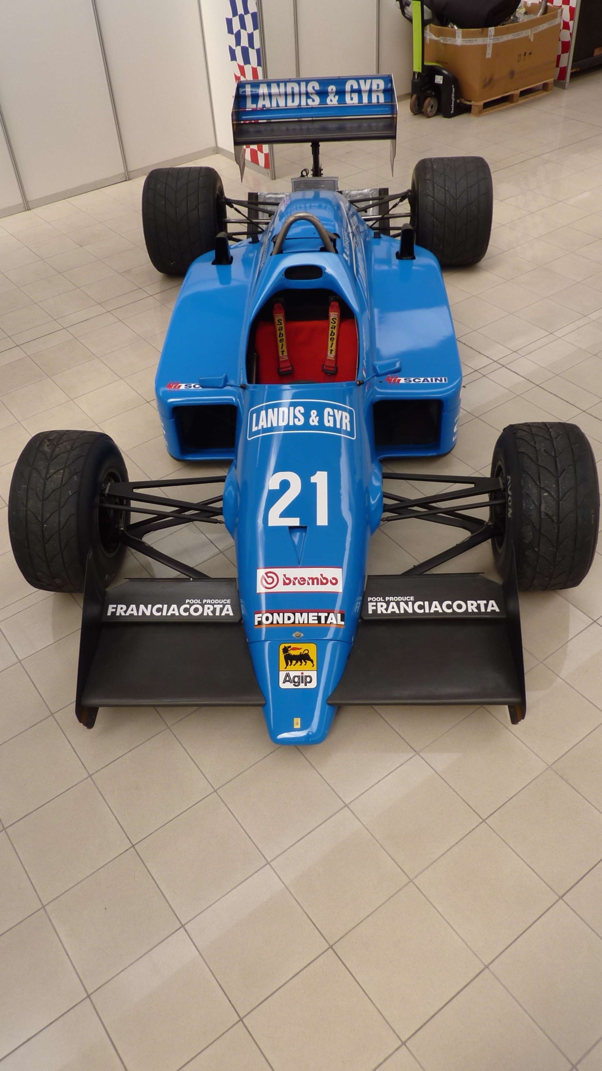 1986 Osella-Alfa Romeo F1-Sold