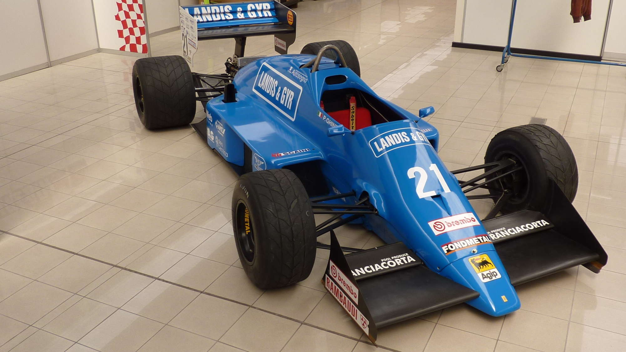 1986 Osella-Alfa Romeo F1-Sold